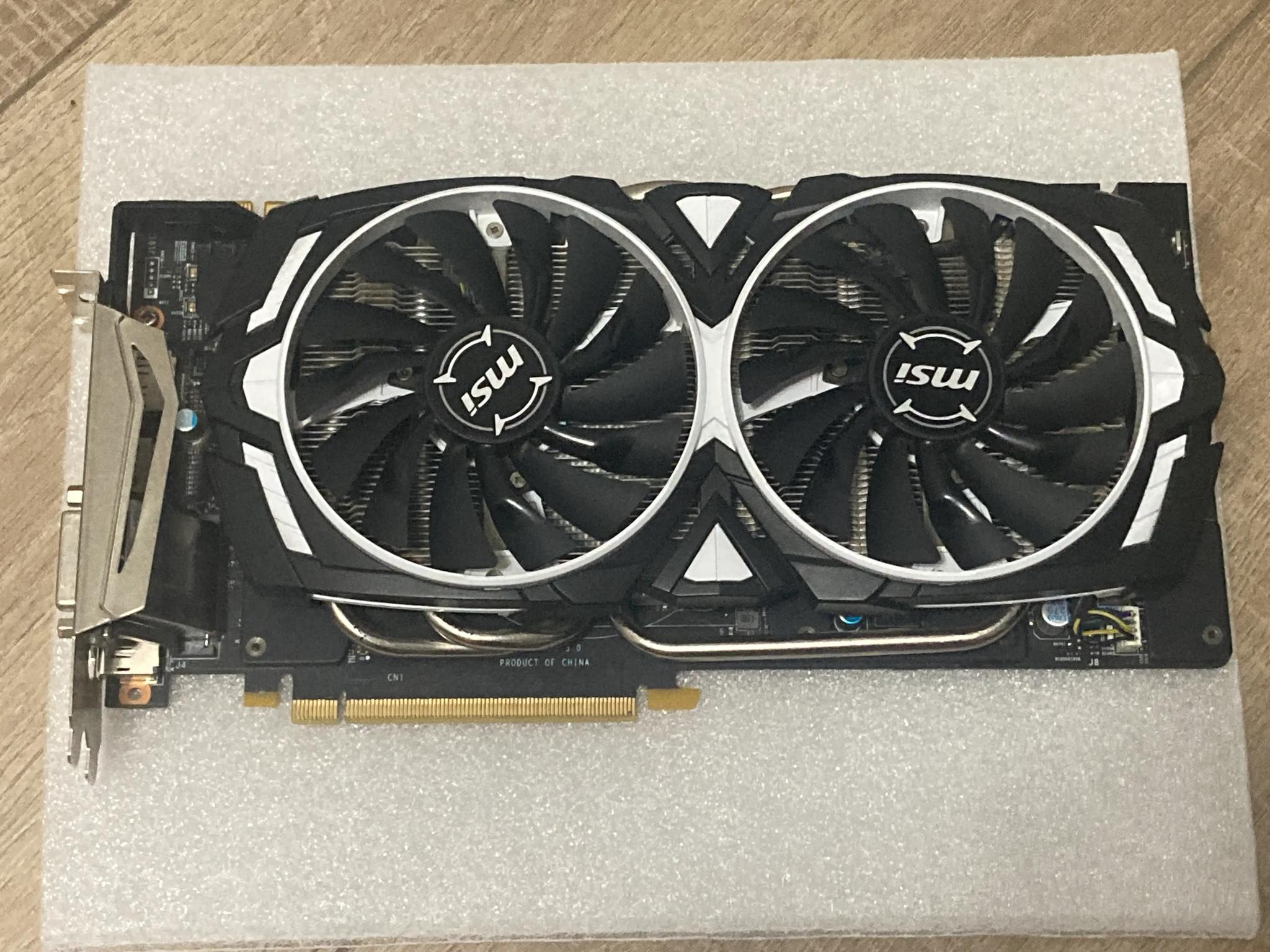 NVIDIA GeForce GTX 1080 8GB (MSI Armor OC)