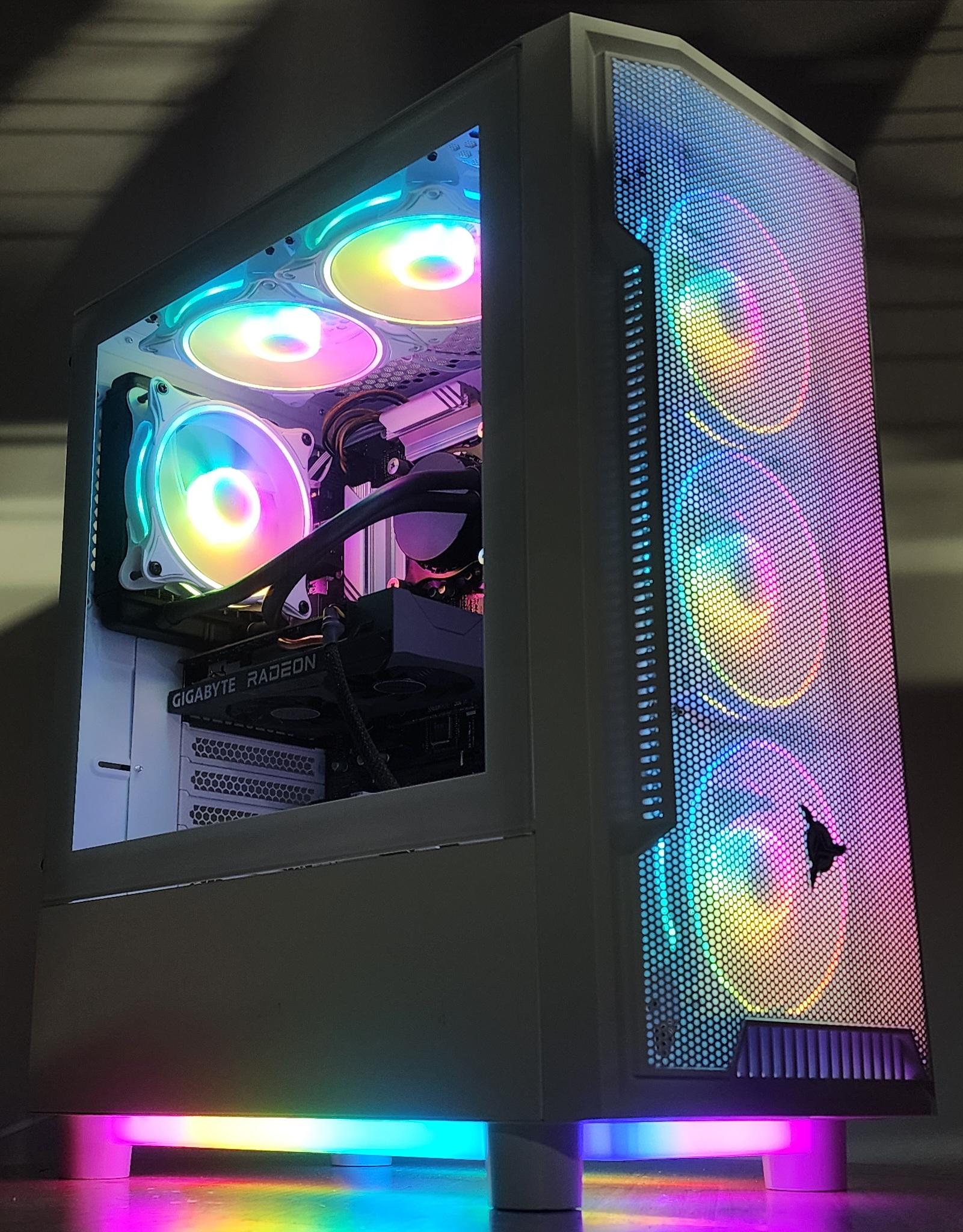Gaming PC i5-10400F 16GB RAM 500GB SSD RX 6500 XT 4GB Windows 11 Computer