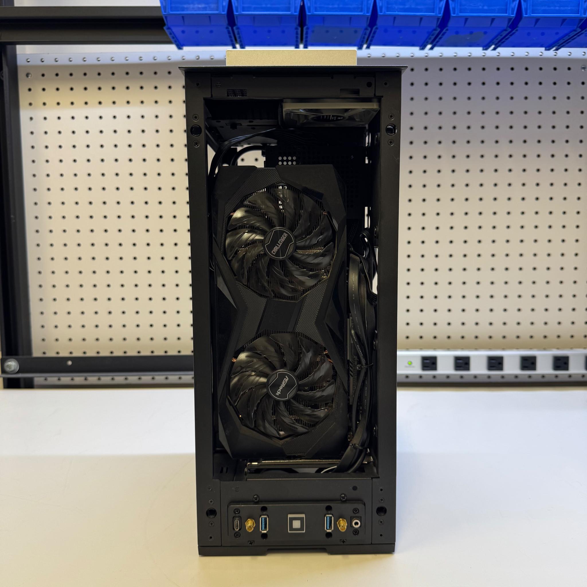Budget SFF Gaming PC Intel i5 12600kf, RX 7600, 240 AIO Hyte Revolt