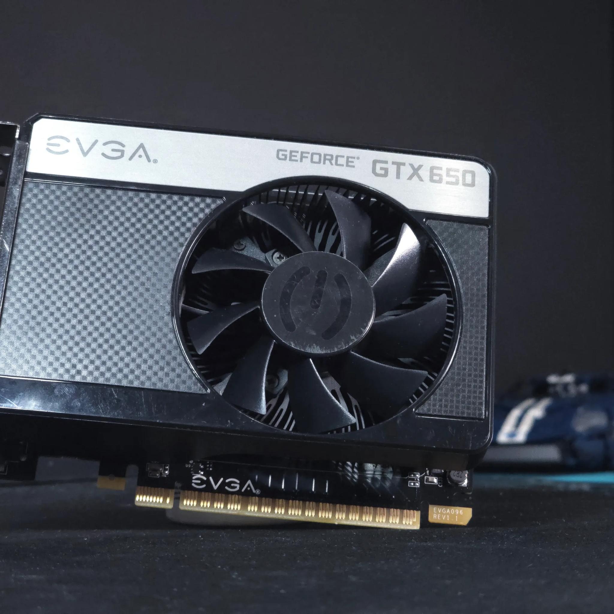 GTX NVIDIA 650 1GB