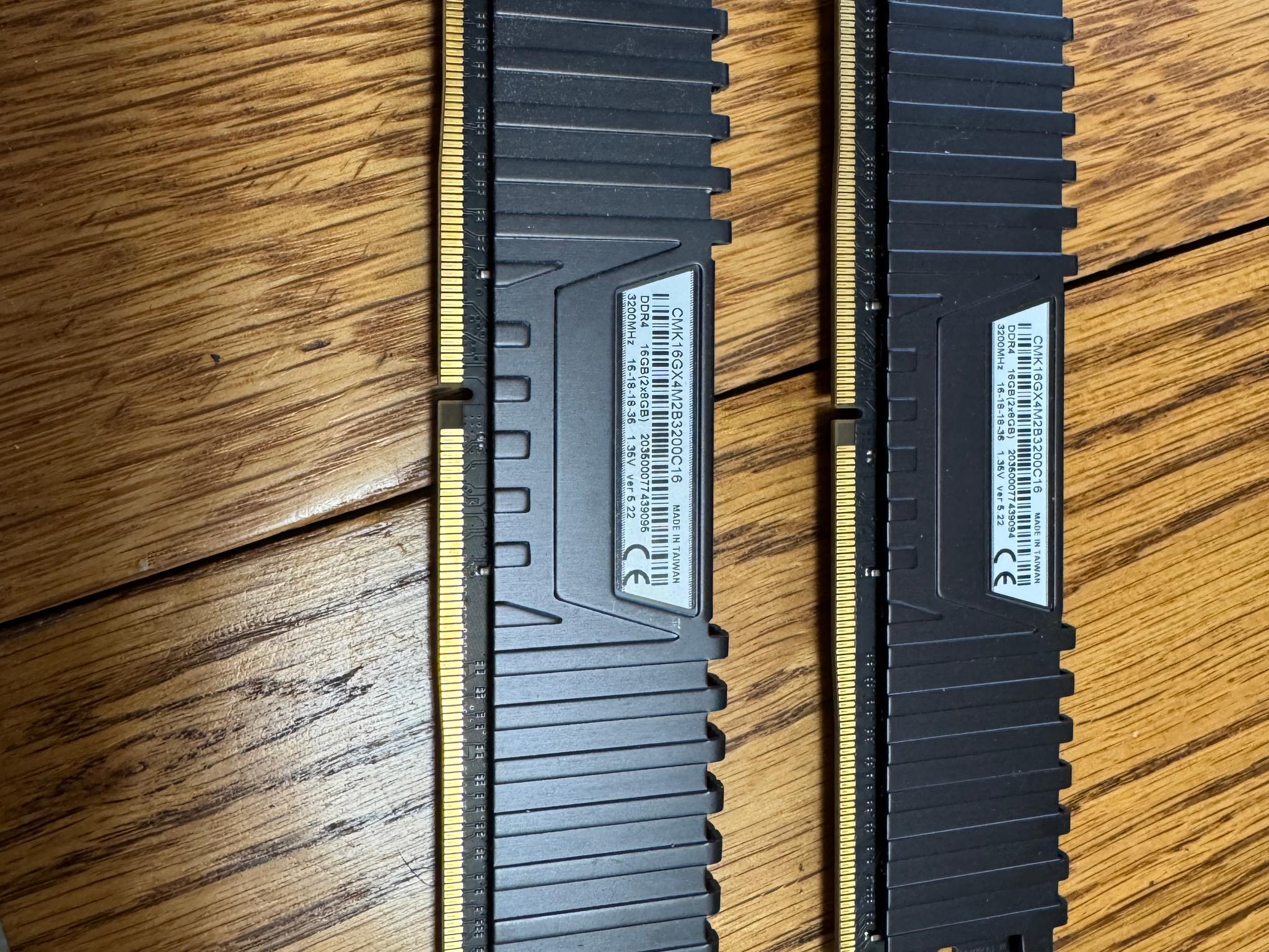 Corsair Vengeance LPX DDR4 16GB (2x8GB) 3200MHz
