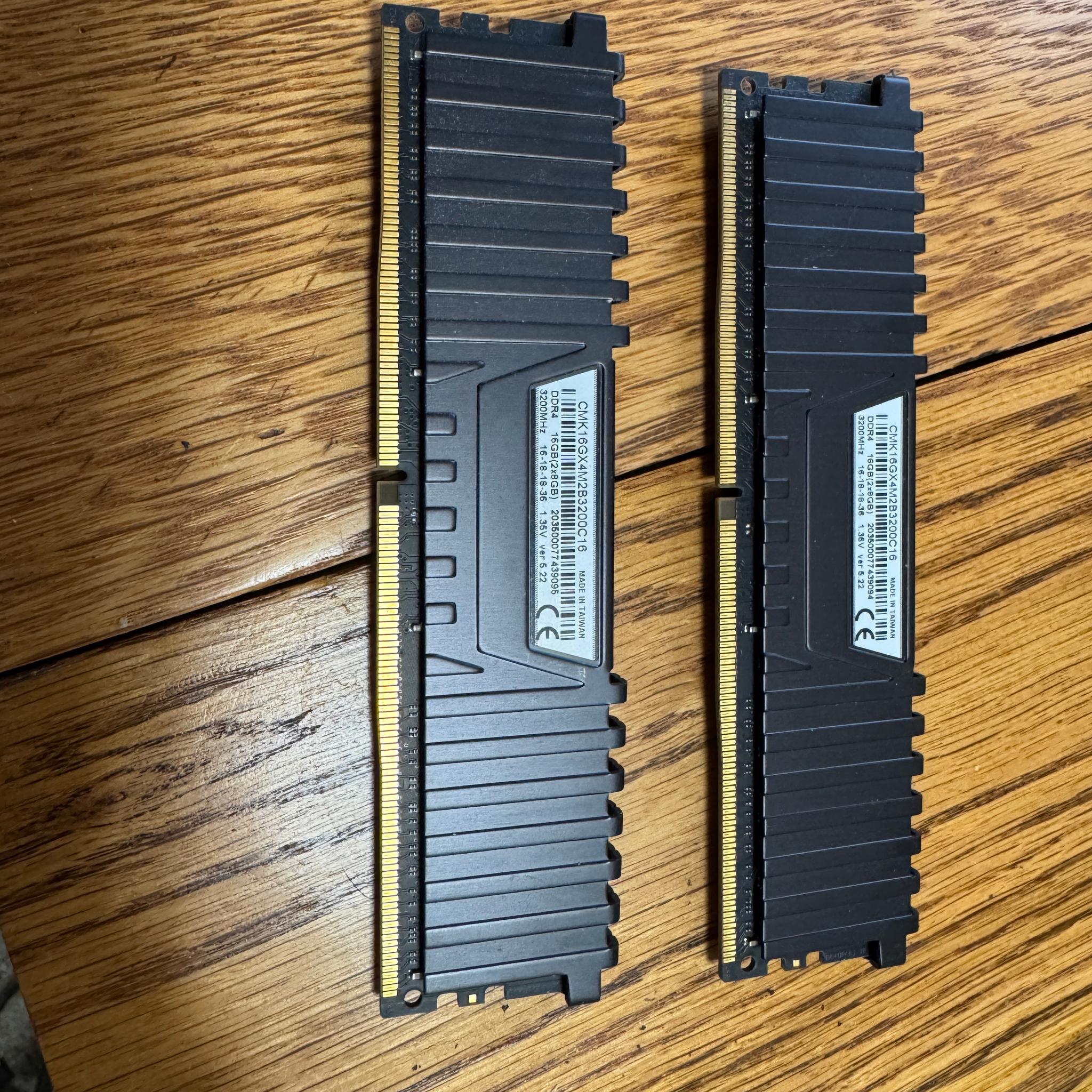 Corsair Vengeance LPX DDR4 16GB (2x8GB) 3200MHz