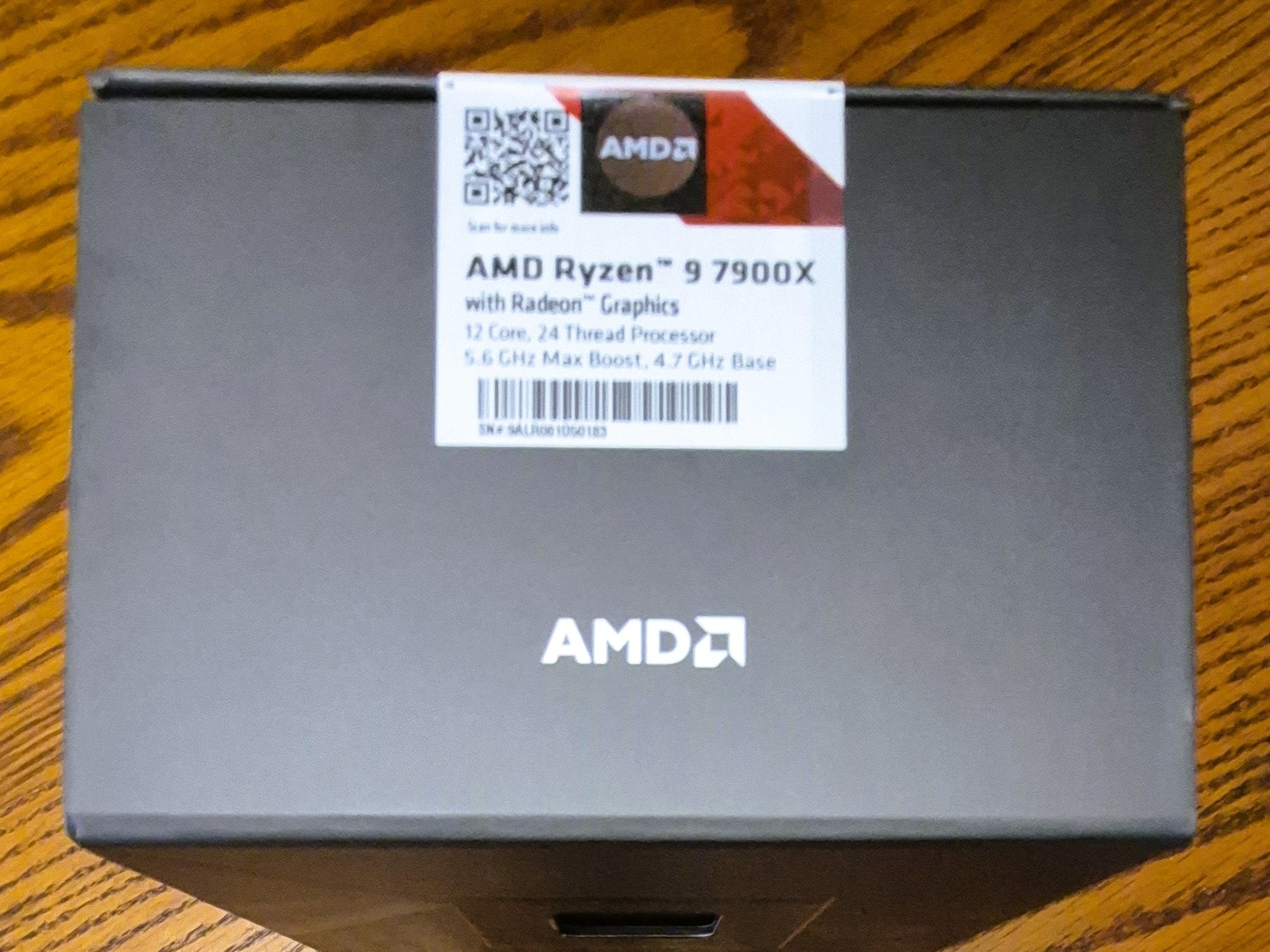 New AMD Ryzen 9 7900x Processor (5.6 GHz, 12 Cores, LGA 1718/Socket AM5-Boxed