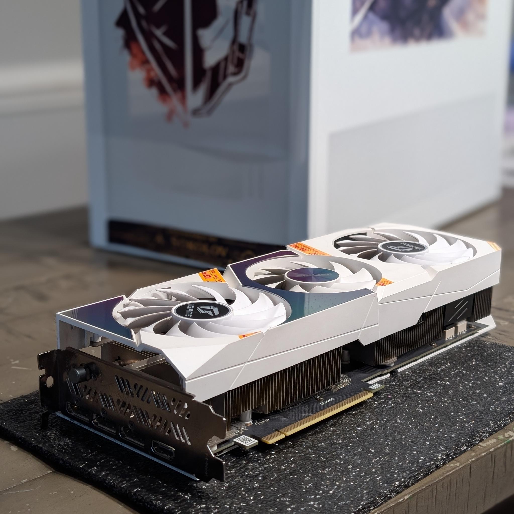 Colorful iGame GeForce RTX 3060 Ti Ultra W OC White