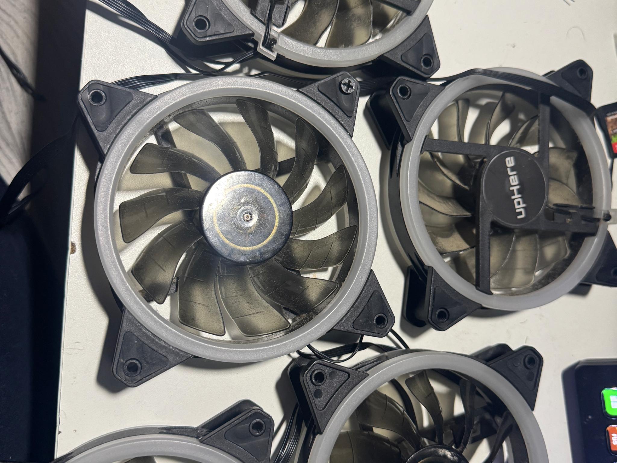 UpHere RGB fans (NO HUB)