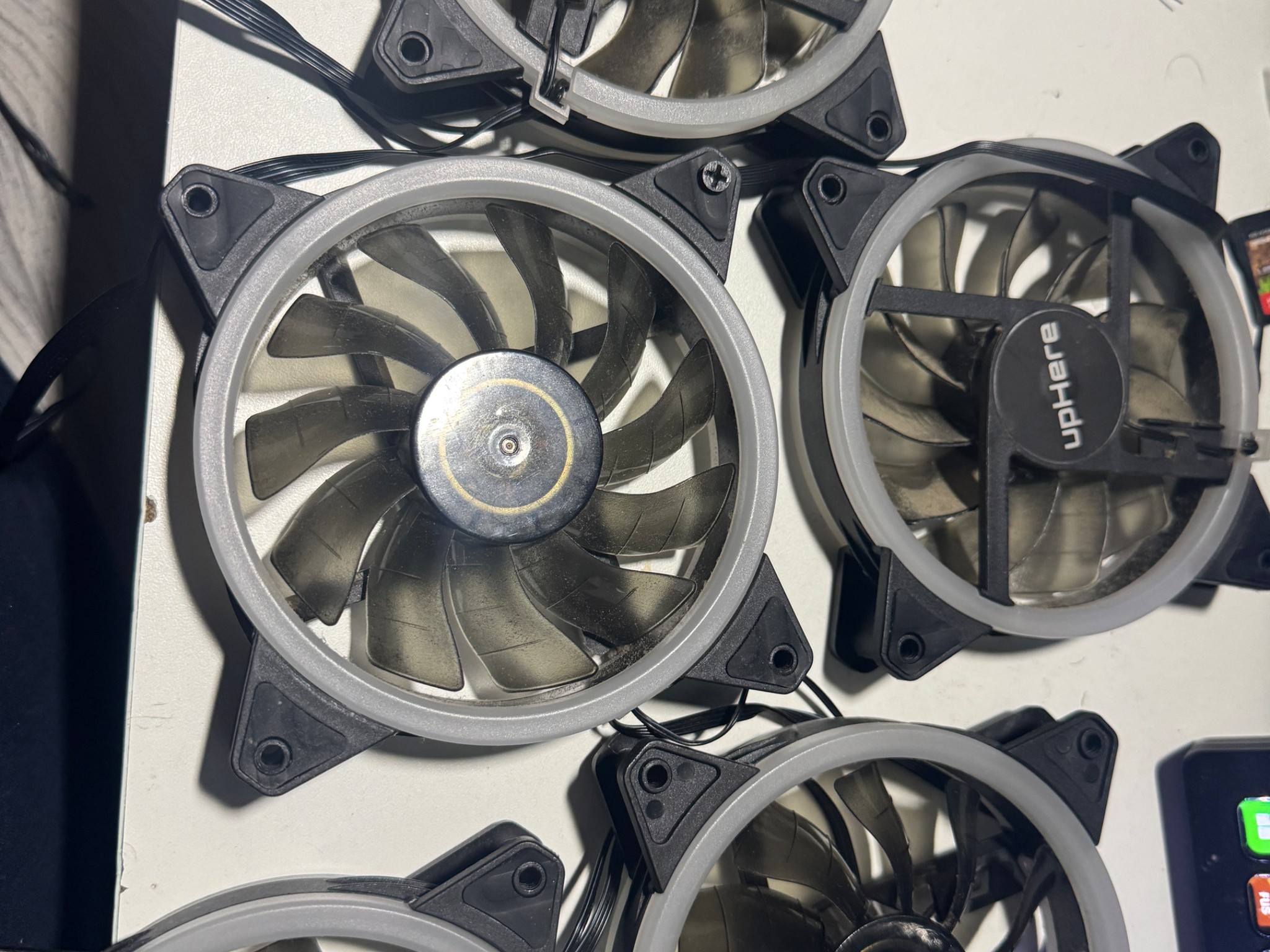 UpHere RGB fans (NO HUB)