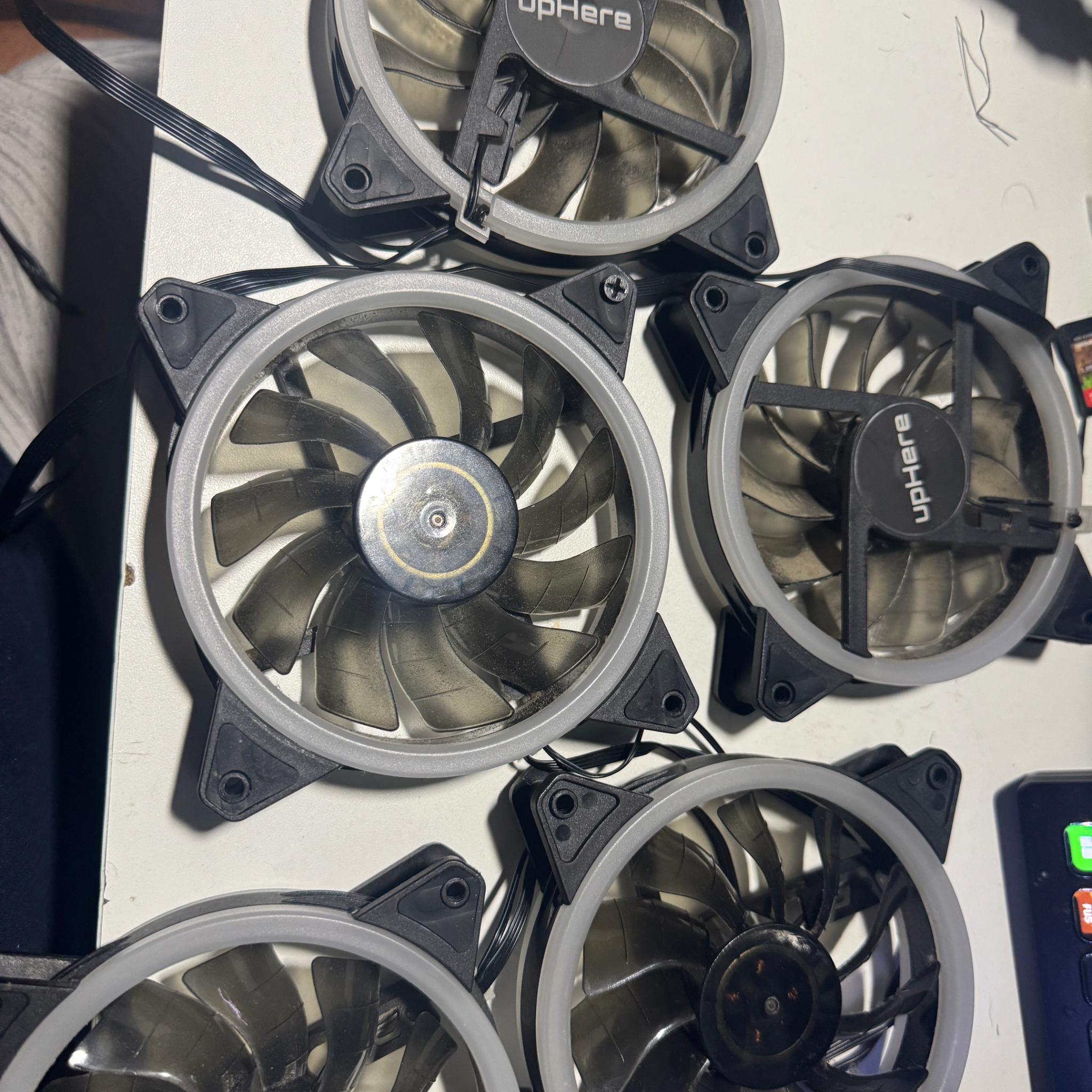 UpHere RGB fans (NO HUB)
