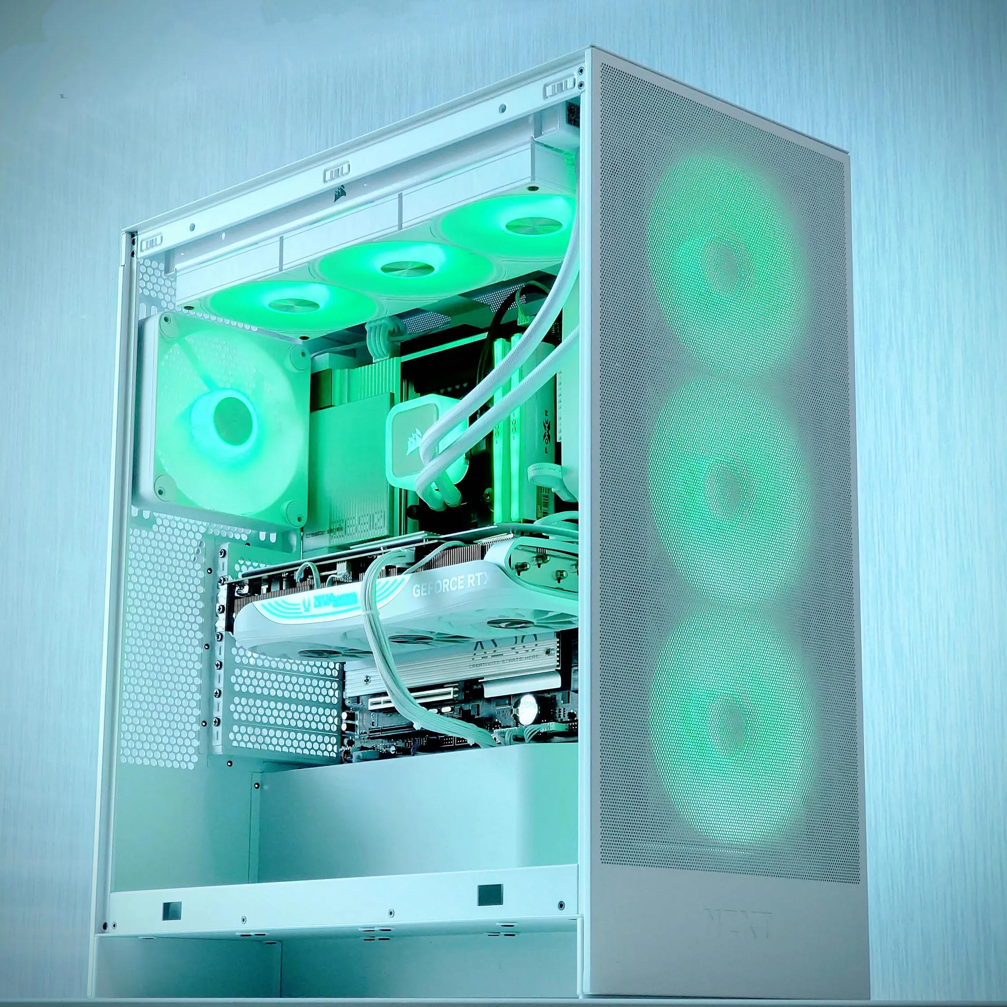 🤍🐻‍❄️ Extreme Gaming PC⚪Nvidia RTX 4070 Ti Super 16GB⚪Intel i9 12900KS 16 core⚪32GB DDR5