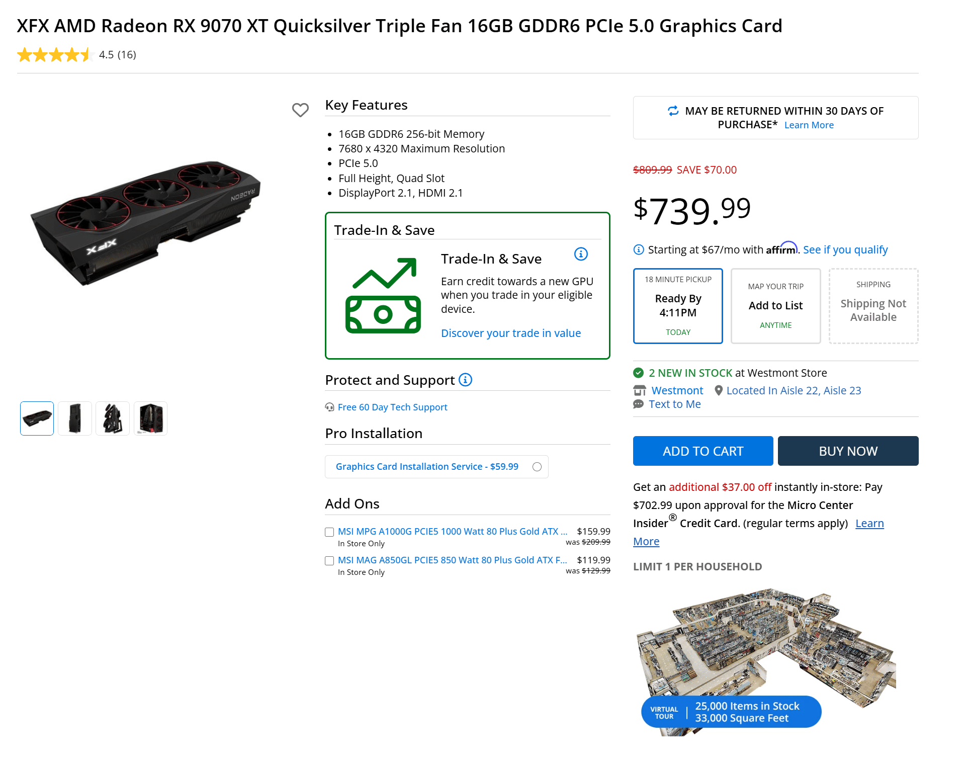 XFX Mercury Class 9070XT