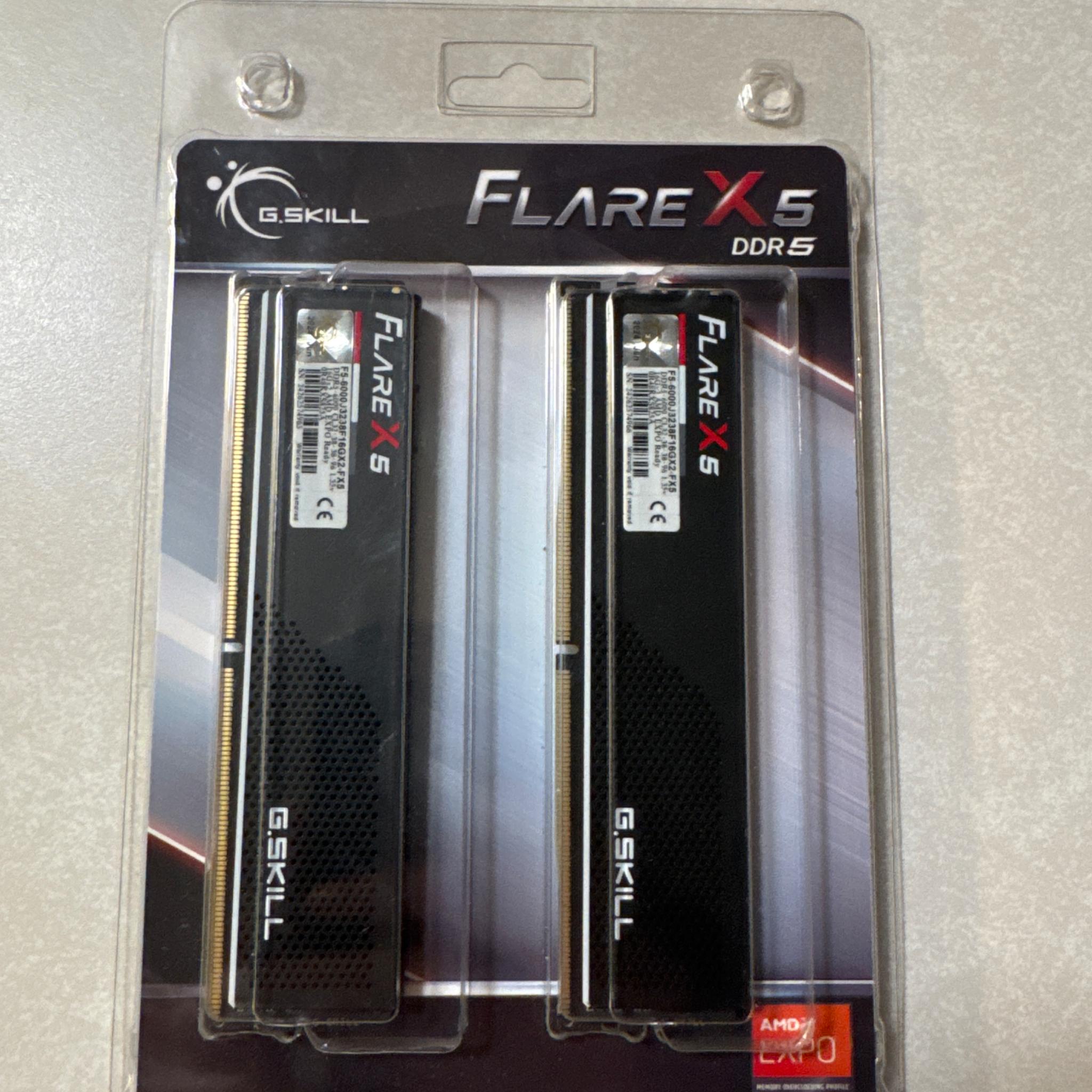 G.Skill Flare X5 DDR5 32GB Kit 2x16 6000MHz