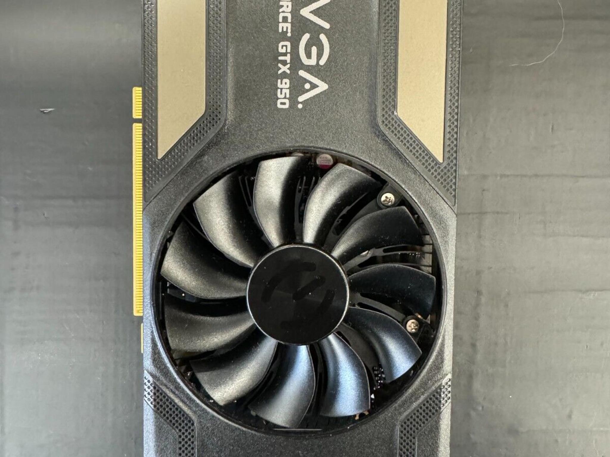 EVGA GeForce GTX 950 2GB GDDR5 Graphics Card - DVI, HDMI, DisplayPort