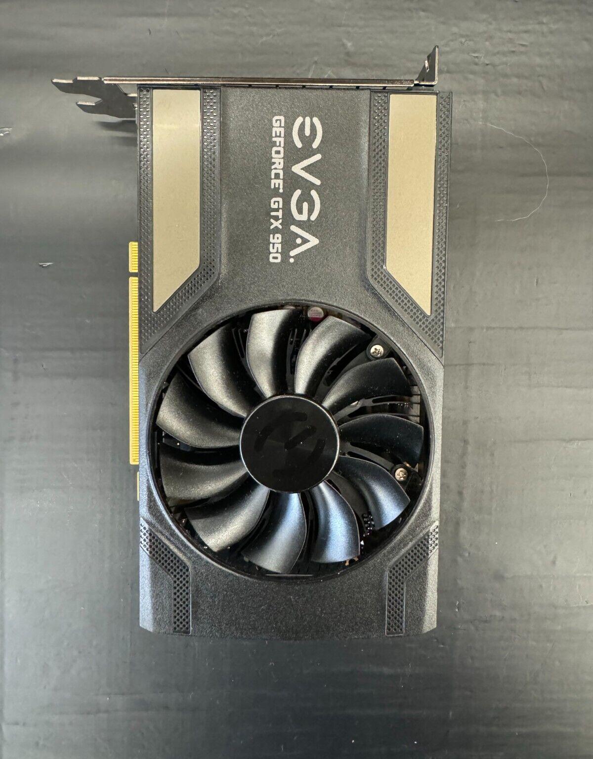 EVGA GeForce GTX 950 2GB GDDR5 Graphics Card - DVI, HDMI, DisplayPort