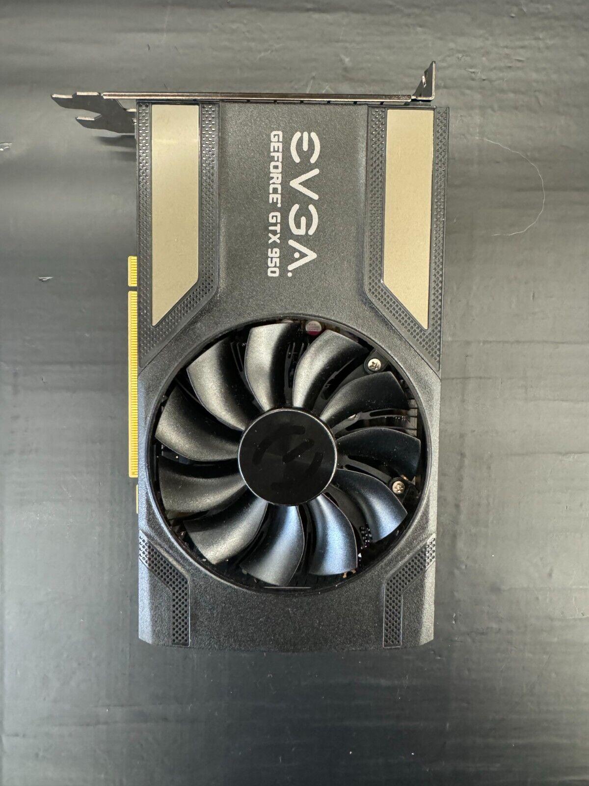 EVGA GeForce GTX 950 2GB GDDR5 Graphics Card - DVI, HDMI, DisplayPort
