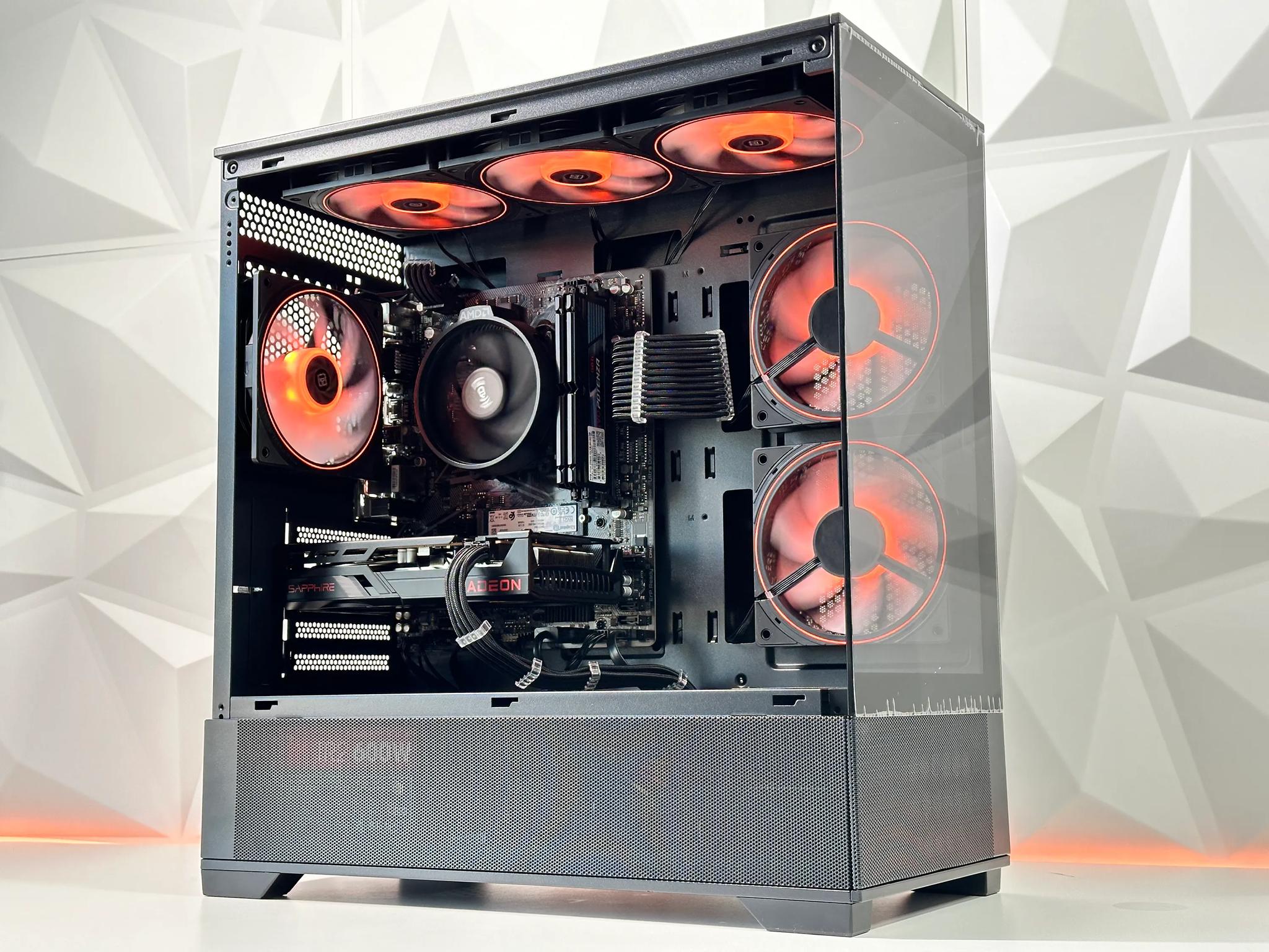 💥4️⃣➡💵1080P|| Gaming PC🚀AMD RX 6600 8GB🚀AMD Ryzen 5 3600🚀16GB DDR4🚀750GB  SSD