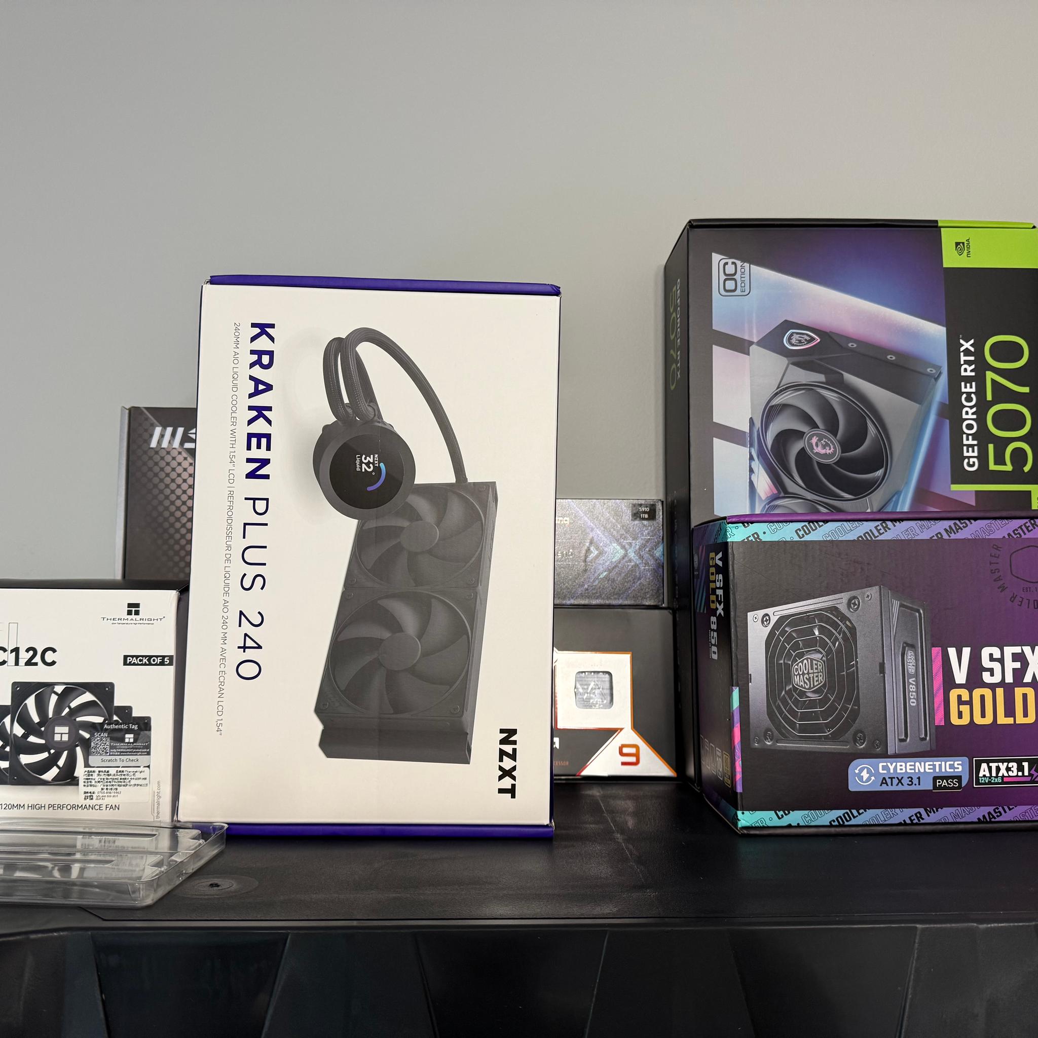 Brand New Custom Gaming PC – Ryzen 9 9900X3D + RTX 5070