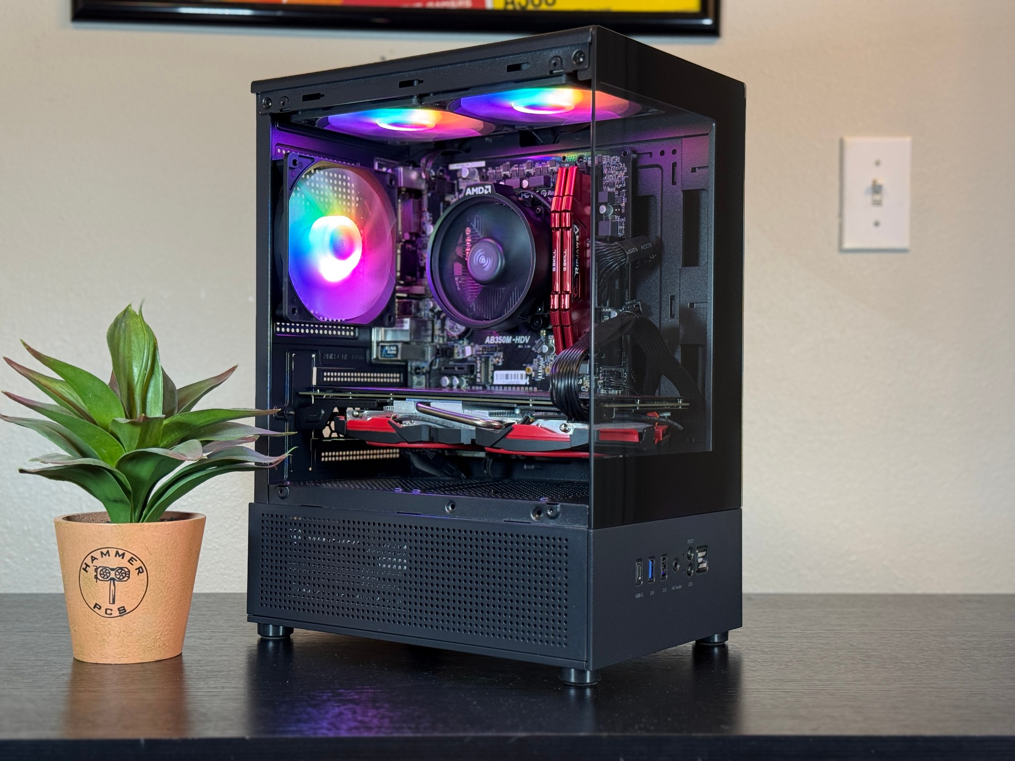 🌹RX 580 8gb, Ryzen 5 1600, 16gb RAM, 480gb SSD🌹| Gaming PC | Fortnite, GTA V, Arc Raiders, more!