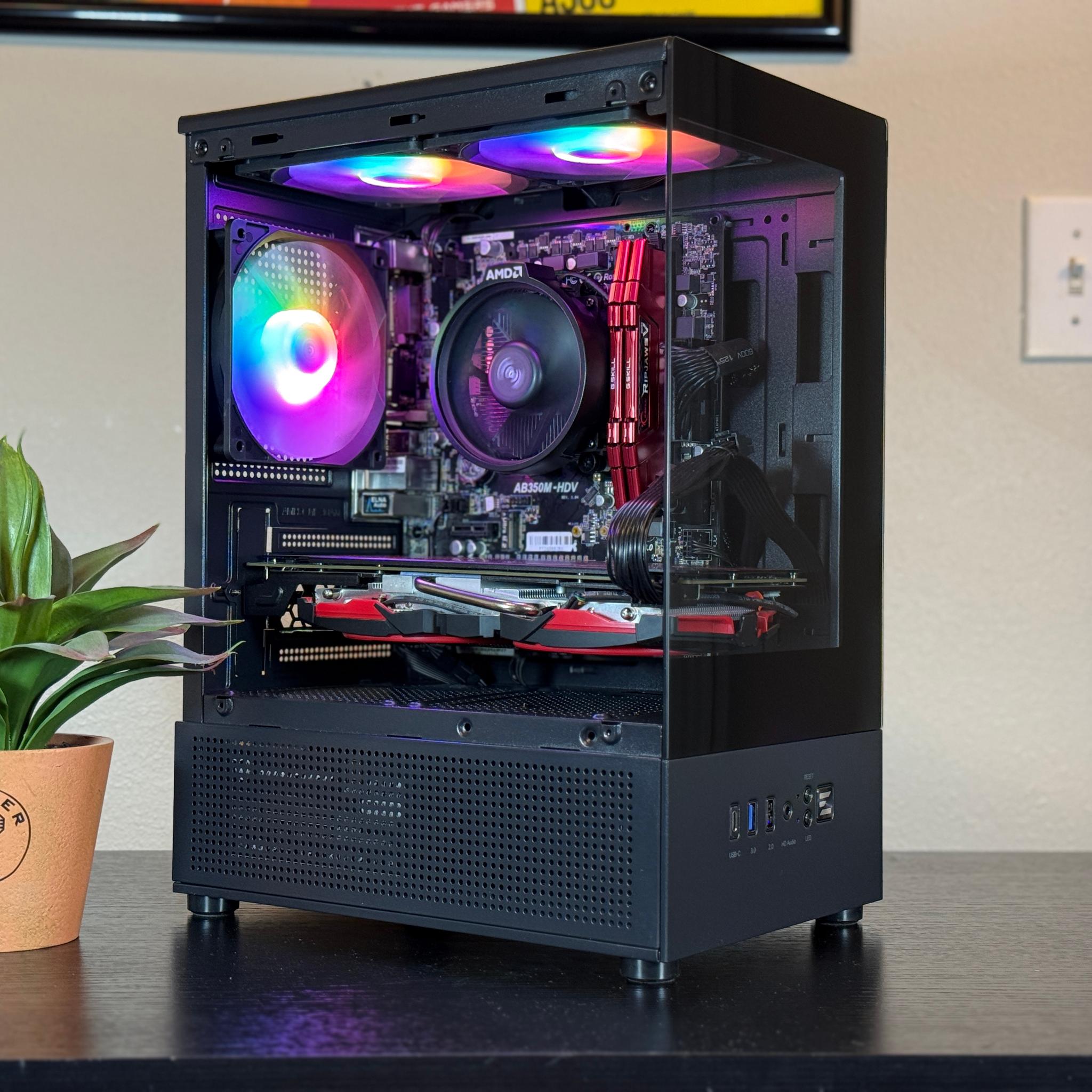 🌹RX 580 8gb, Ryzen 5 1600, 16gb RAM, 480gb SSD🌹| Gaming PC | Fortnite, GTA V, Arc Raiders, more!