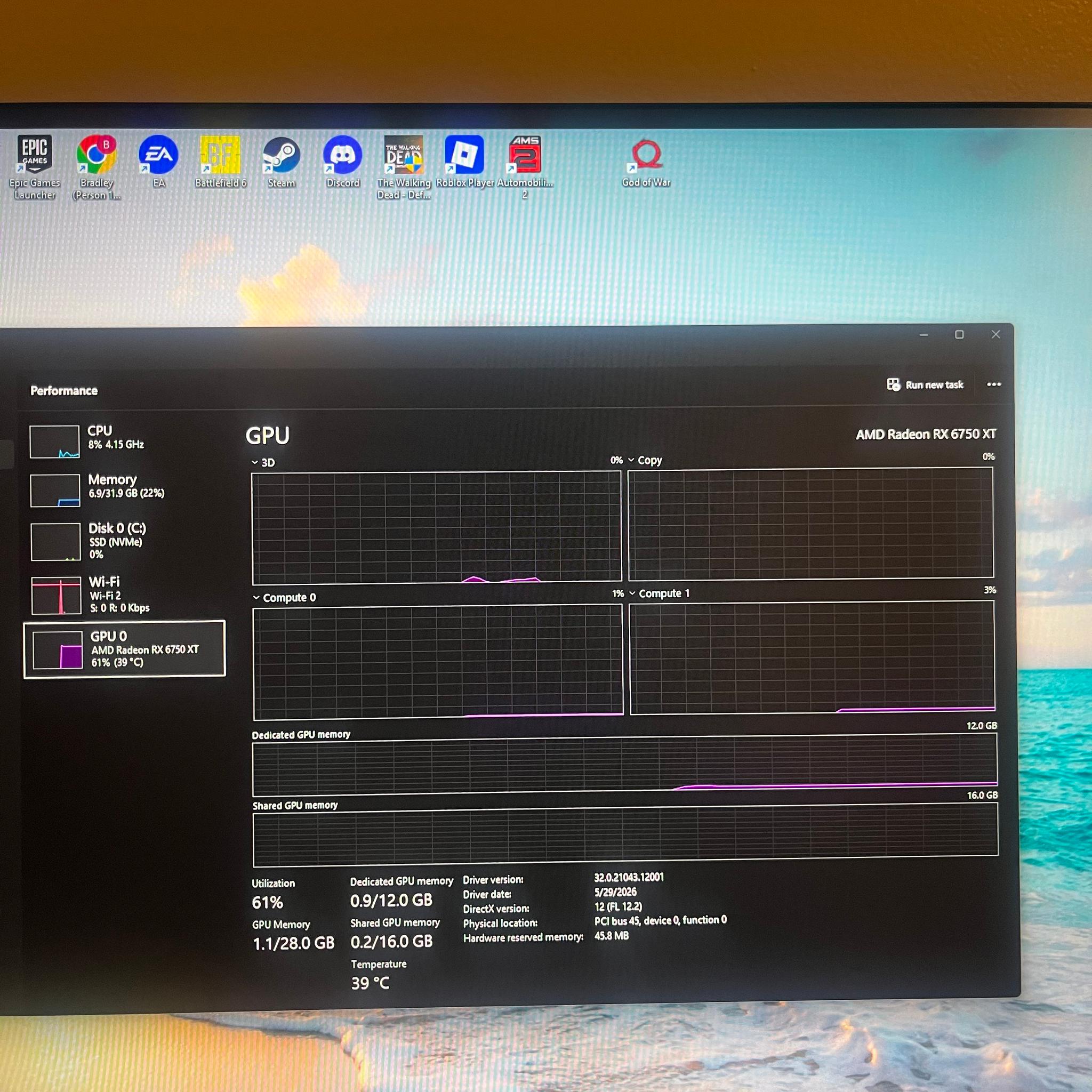 GIGABYTE GAMING OC Radeon RX 6750 XT