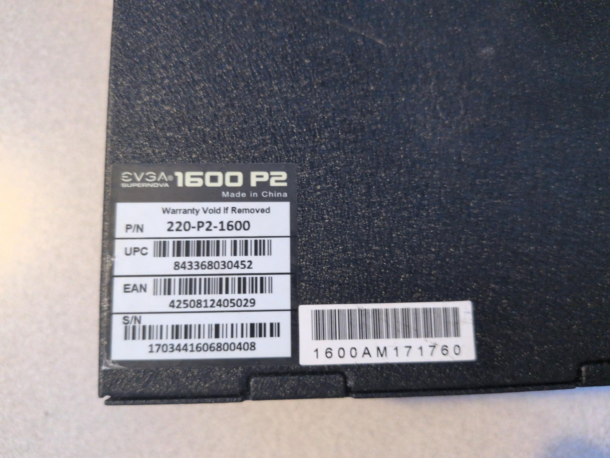 EVGA SuperNOVA 1600 P2 - Image 2