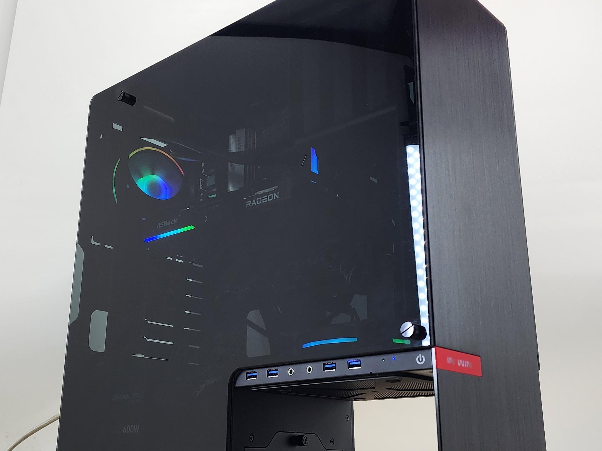 Gaming PC Ryzen 5 7600X 16GB RAM 500GB SSD RX 9060 8GB Windows 11 Computer