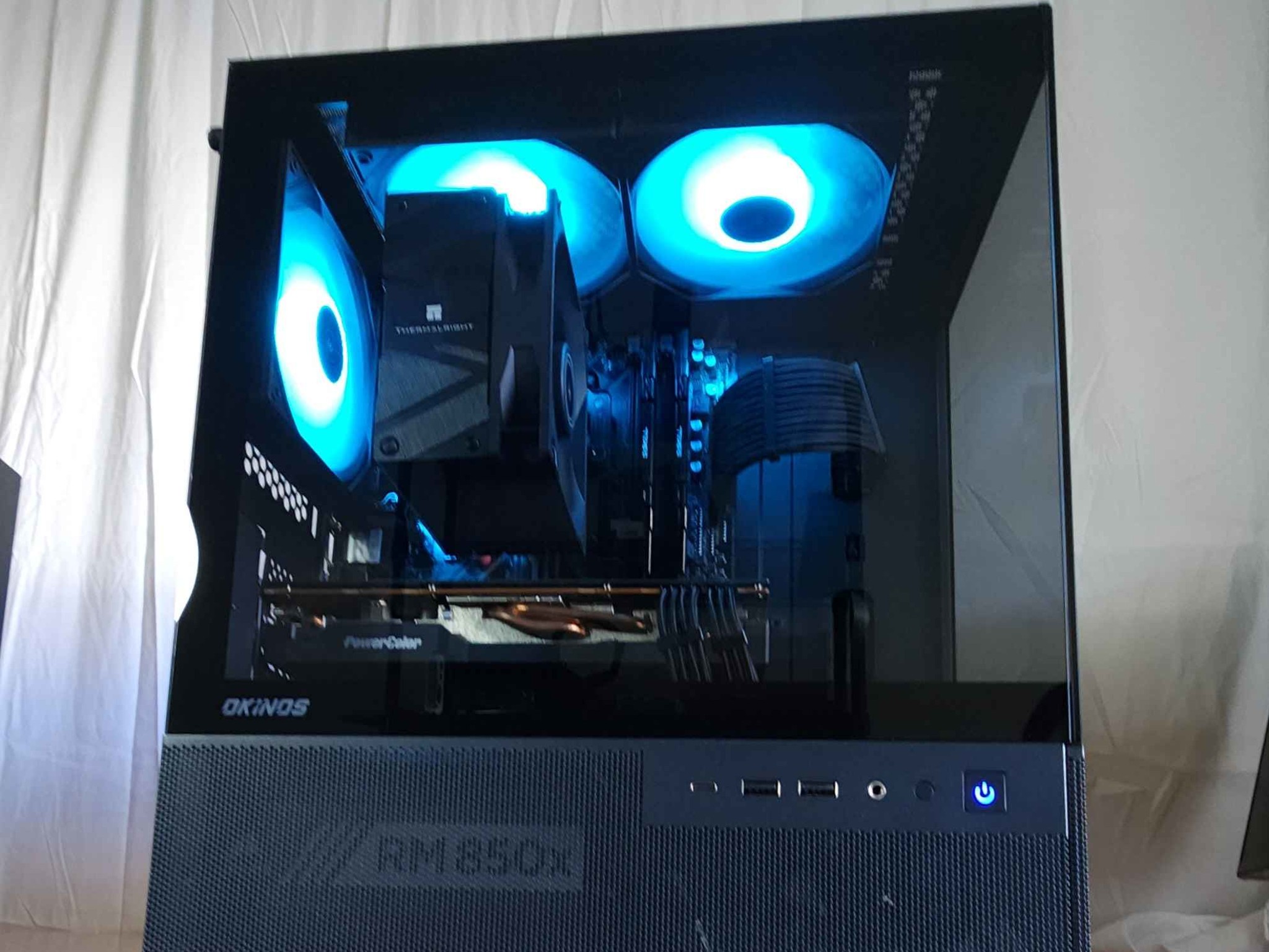 Obsidian core 🌑💻 | Ryzen 5600x | Radeon 6700xt | 32gb | 1tb NVME | 850w | WIFI Included!