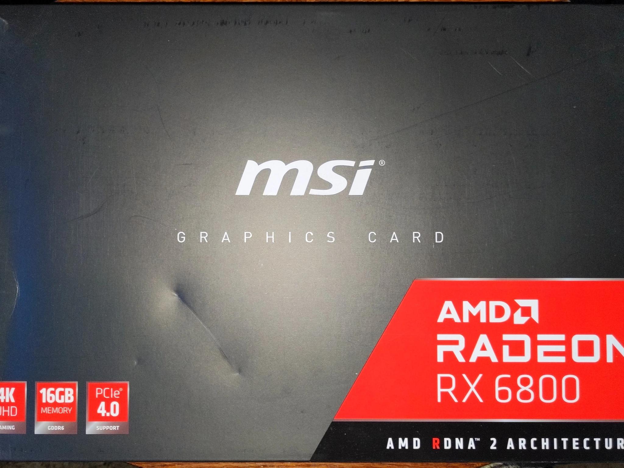 MSI Radeon RX 6800 16G Reference Model