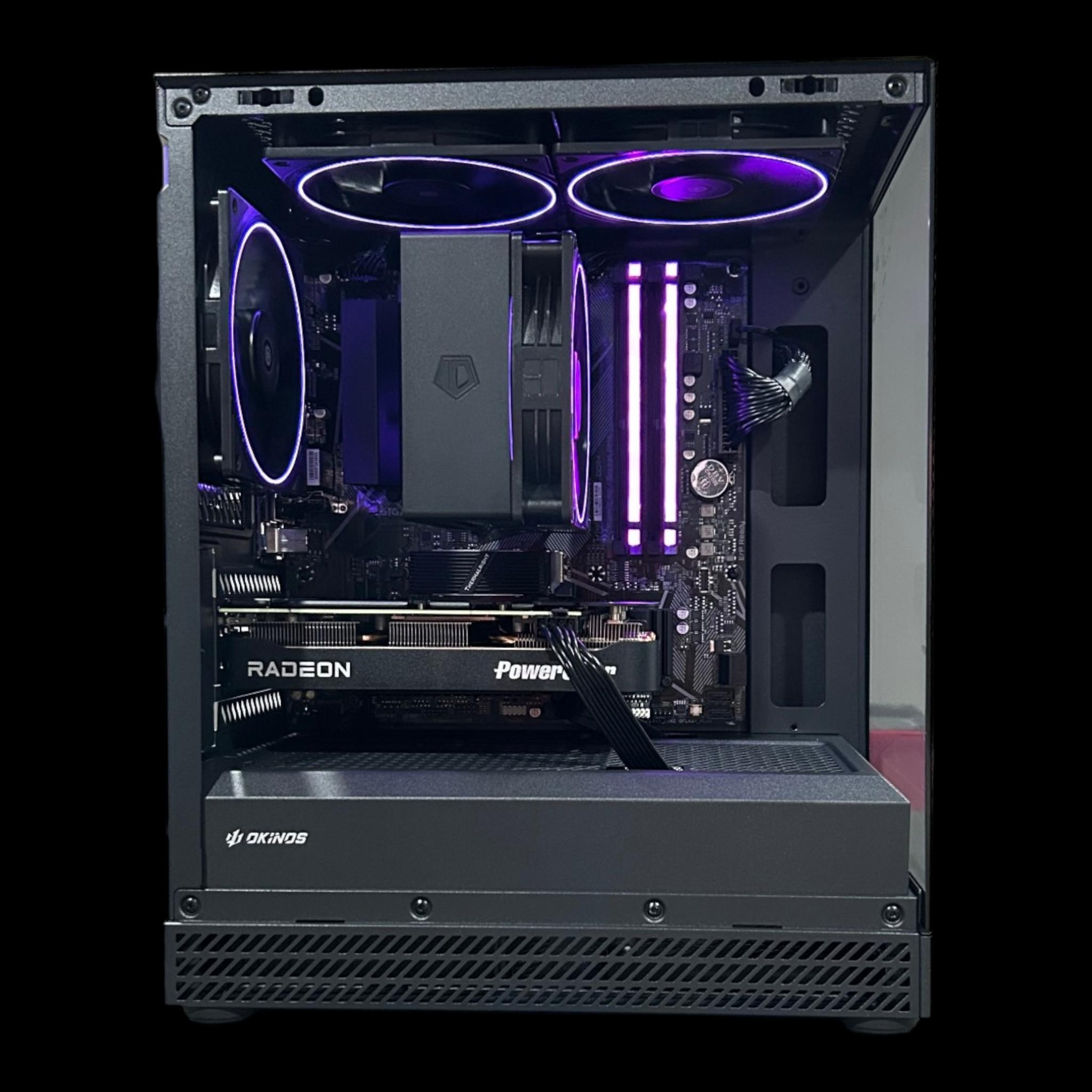 *SALE* RX 9060XT 16GB | Ryzen 5 5600X | 16GB DDR4 | 1TB NVMe | WI-FI | The Shadow Cruiser Elite