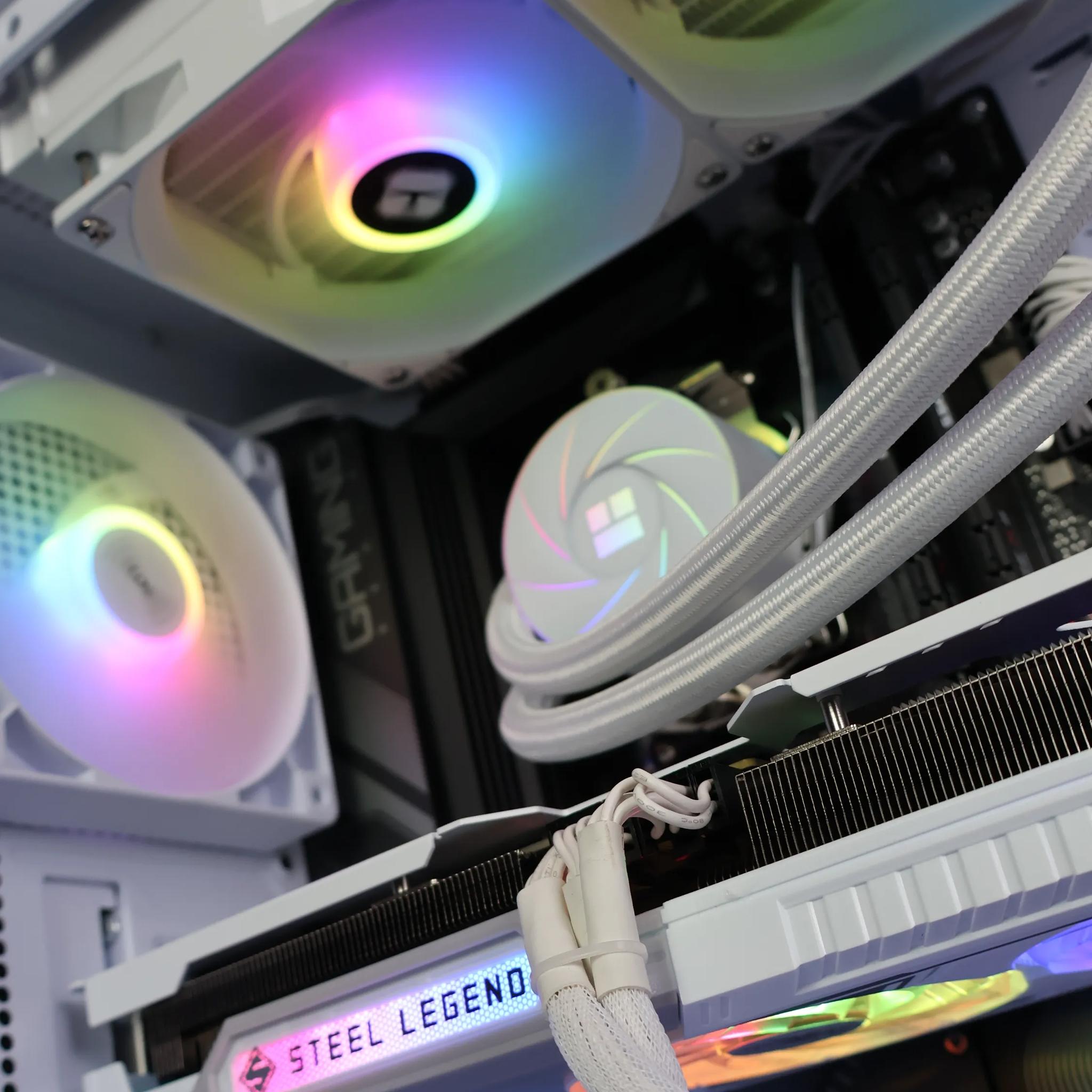 ⚪ Ryzen 5 8400F/Arc B580 12GB Gaming/Streaming PC ⚪