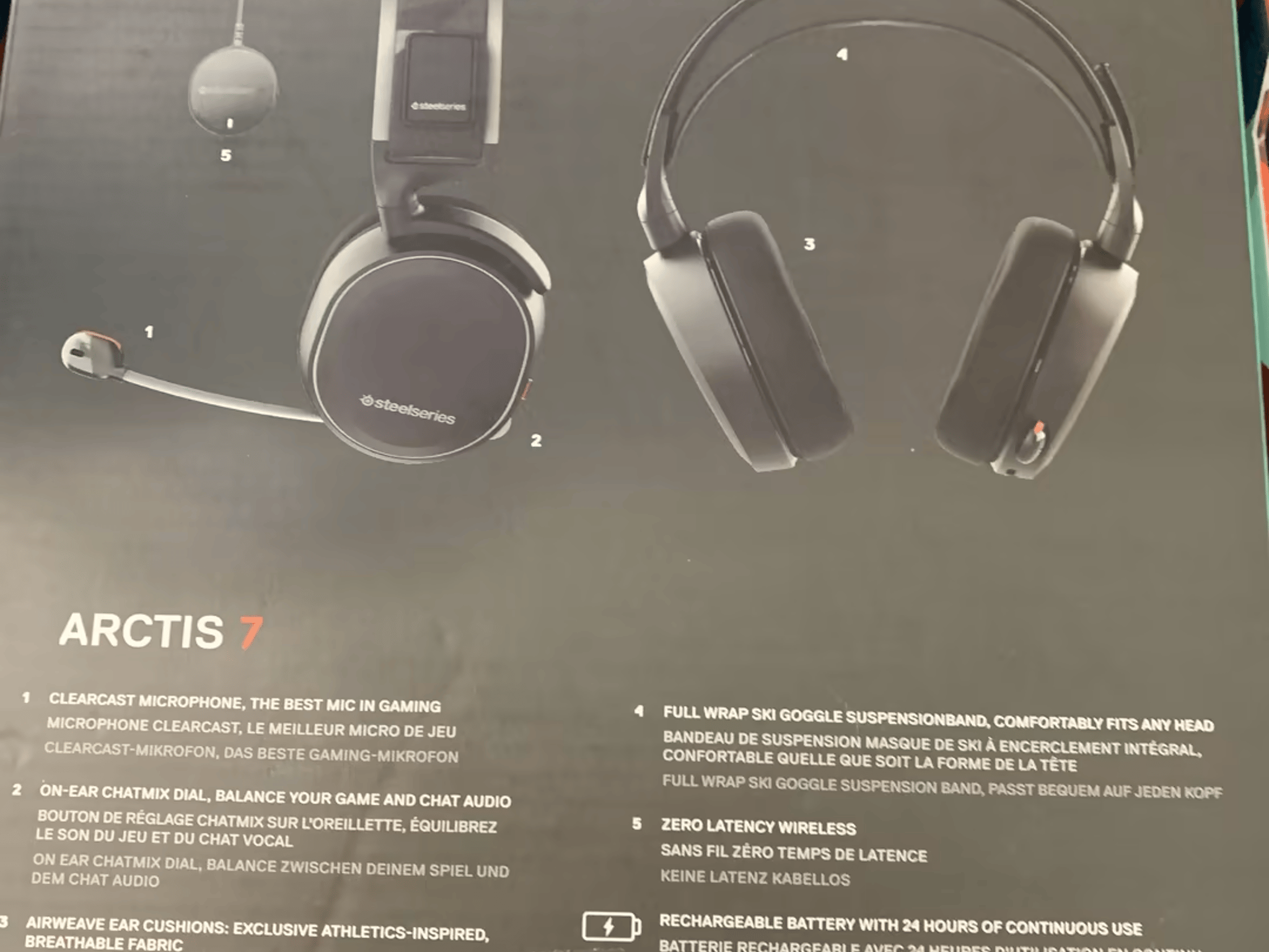 SteelSeries ARCTIS 7 2019 Edition 7.1 Channel Headset