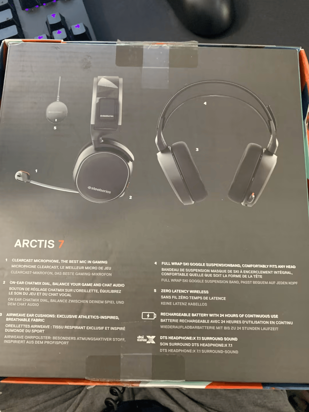 SteelSeries ARCTIS 7 2019 Edition 7.1 Channel Headset
