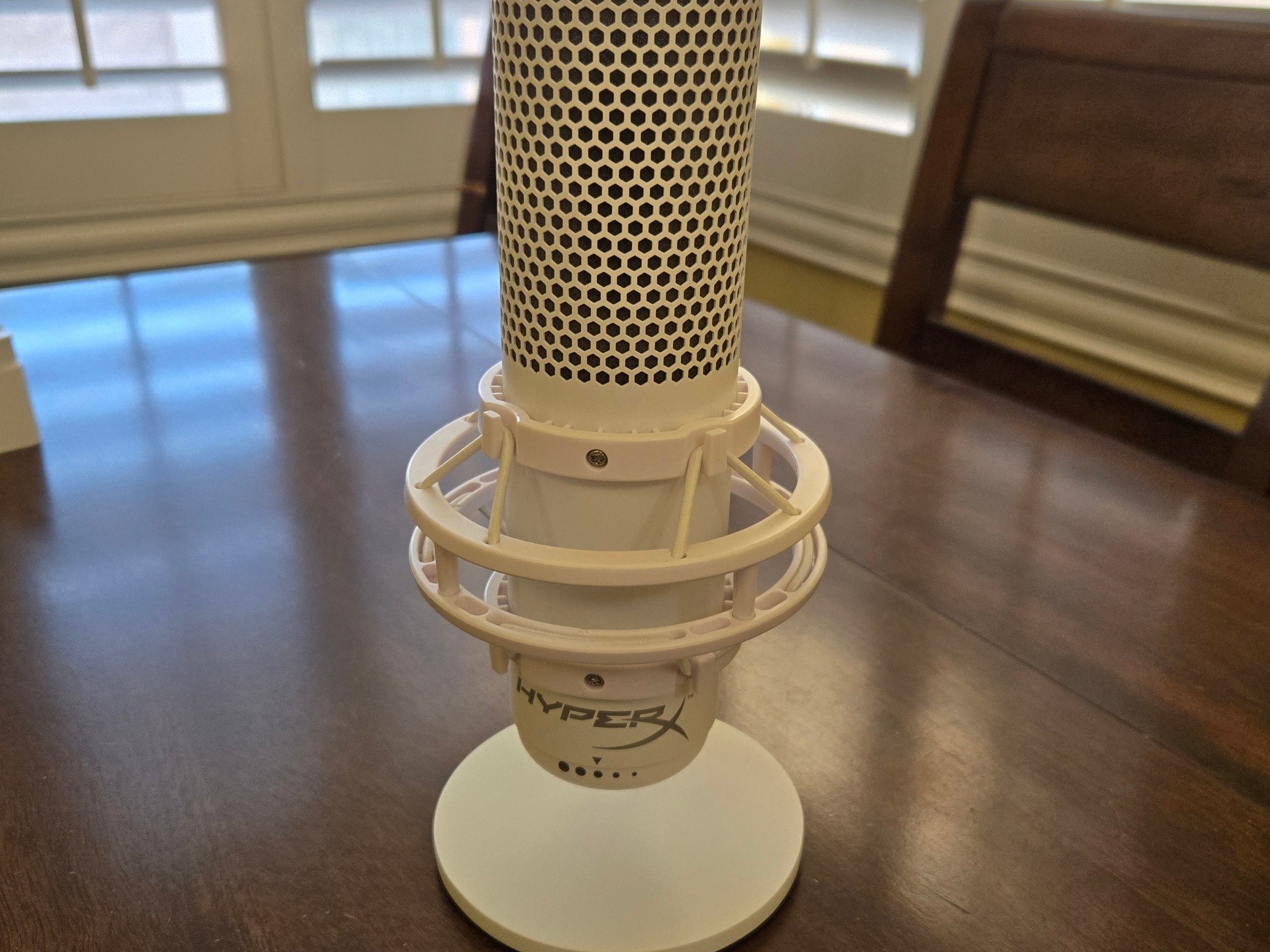 HyperX QuadCast S USB Microphone (White)