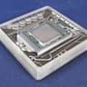 Intel Core i3-530 CPU & Motherboard - Handmade Clear Epoxy Resin Coaster With Socket 1156 CPU