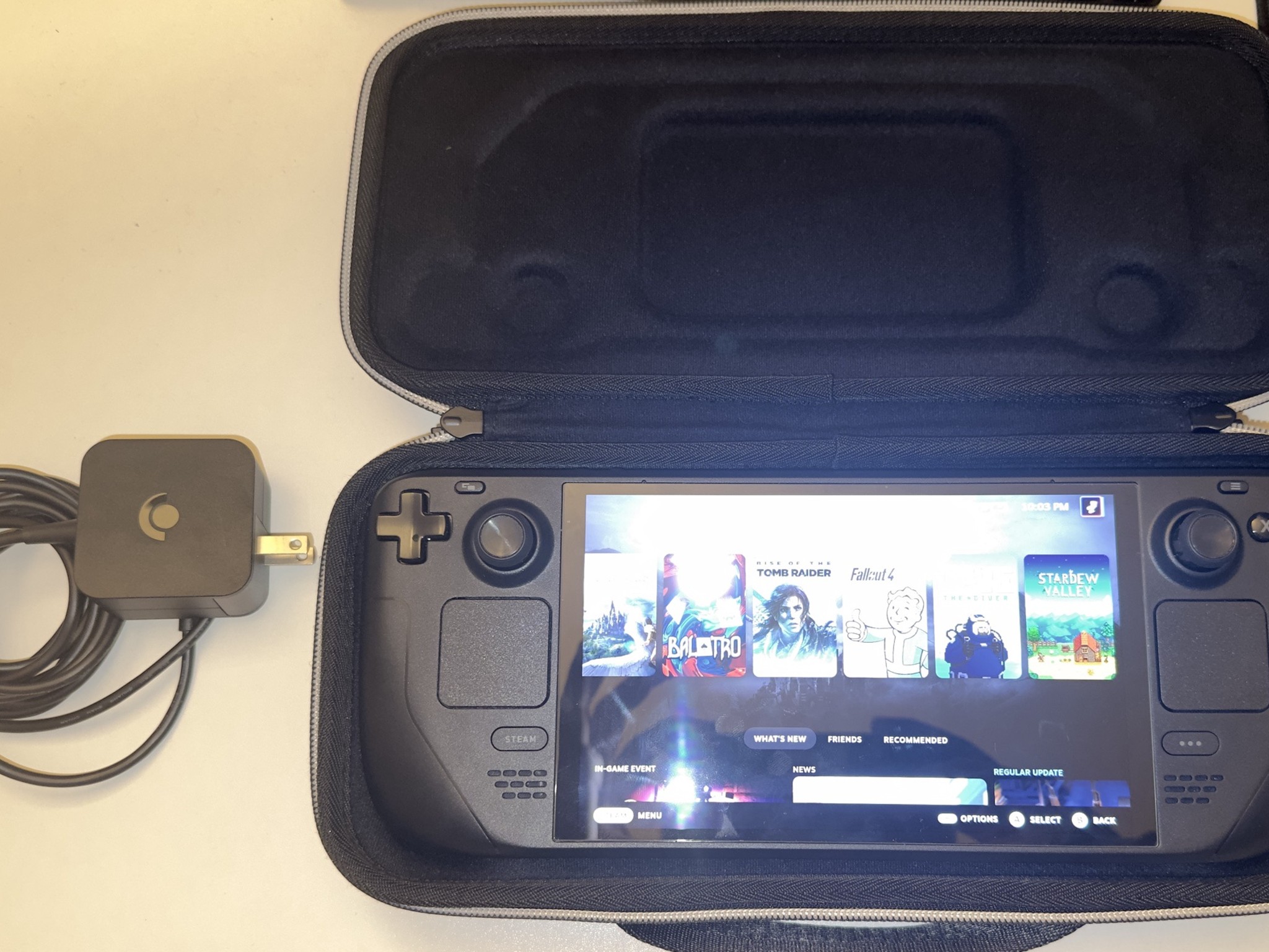 Valve Steam Deck OLED 512GB Black Handheld Console + 512GB MicroSD Card