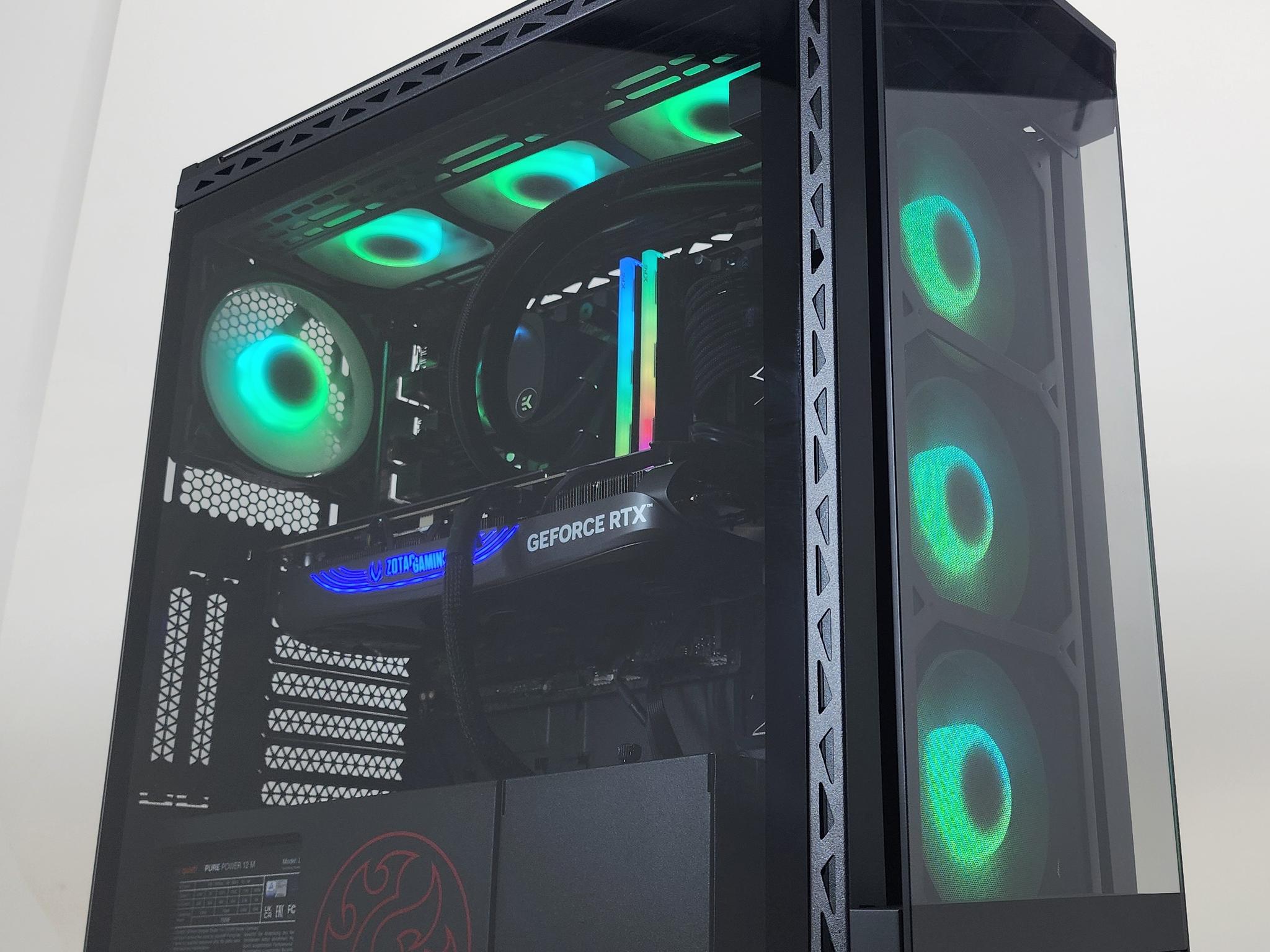 Gaming PC Ryzen 7 7800X3D 32GB RAM 1TB SSD RTX 4080 SUPER 16GB Win11 Computer