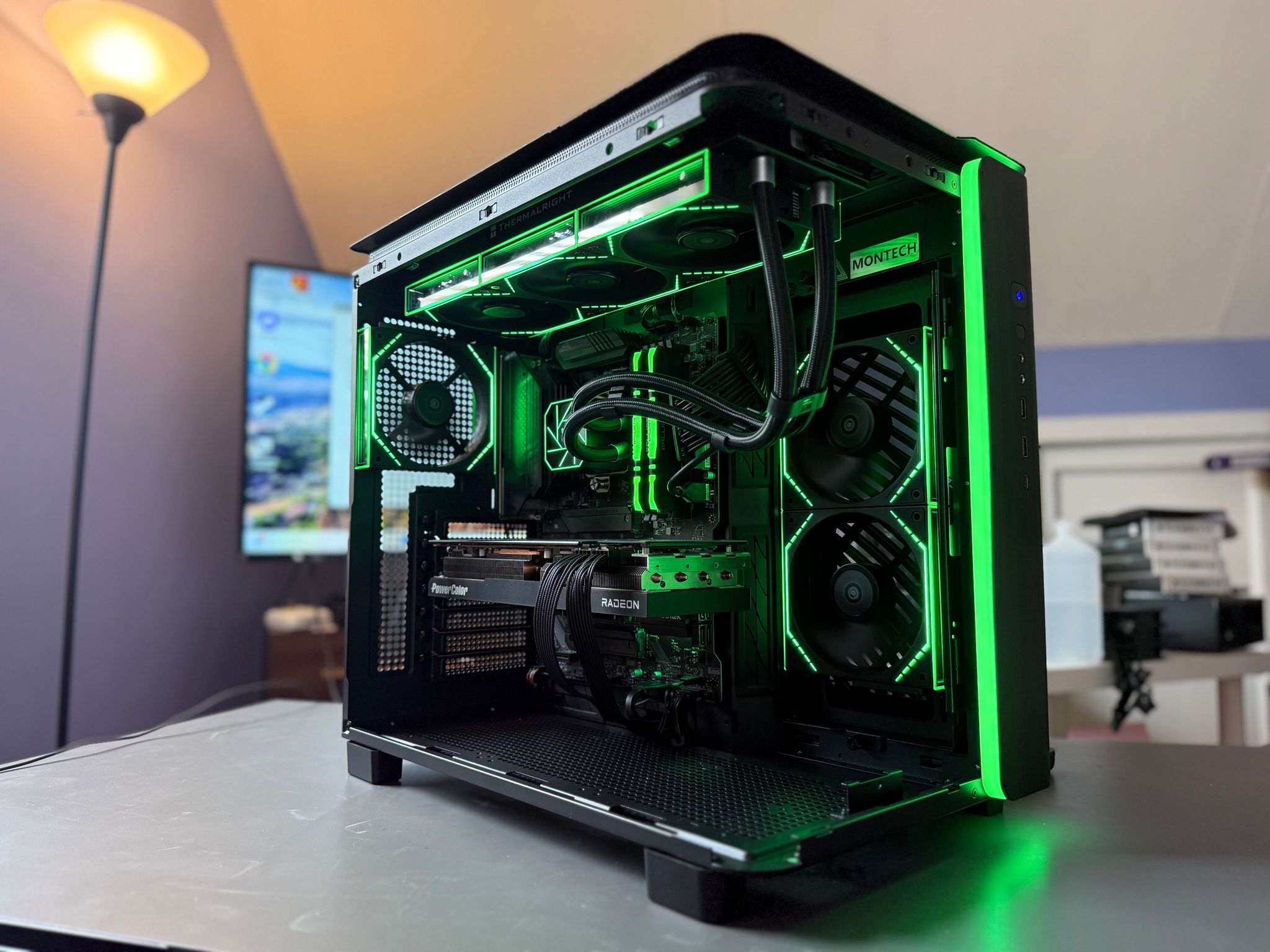 RGB 1440p Gaming PC – 7700 XT | Ryzen 7 5700X | 32GB DDR4 | 2TB NVMe