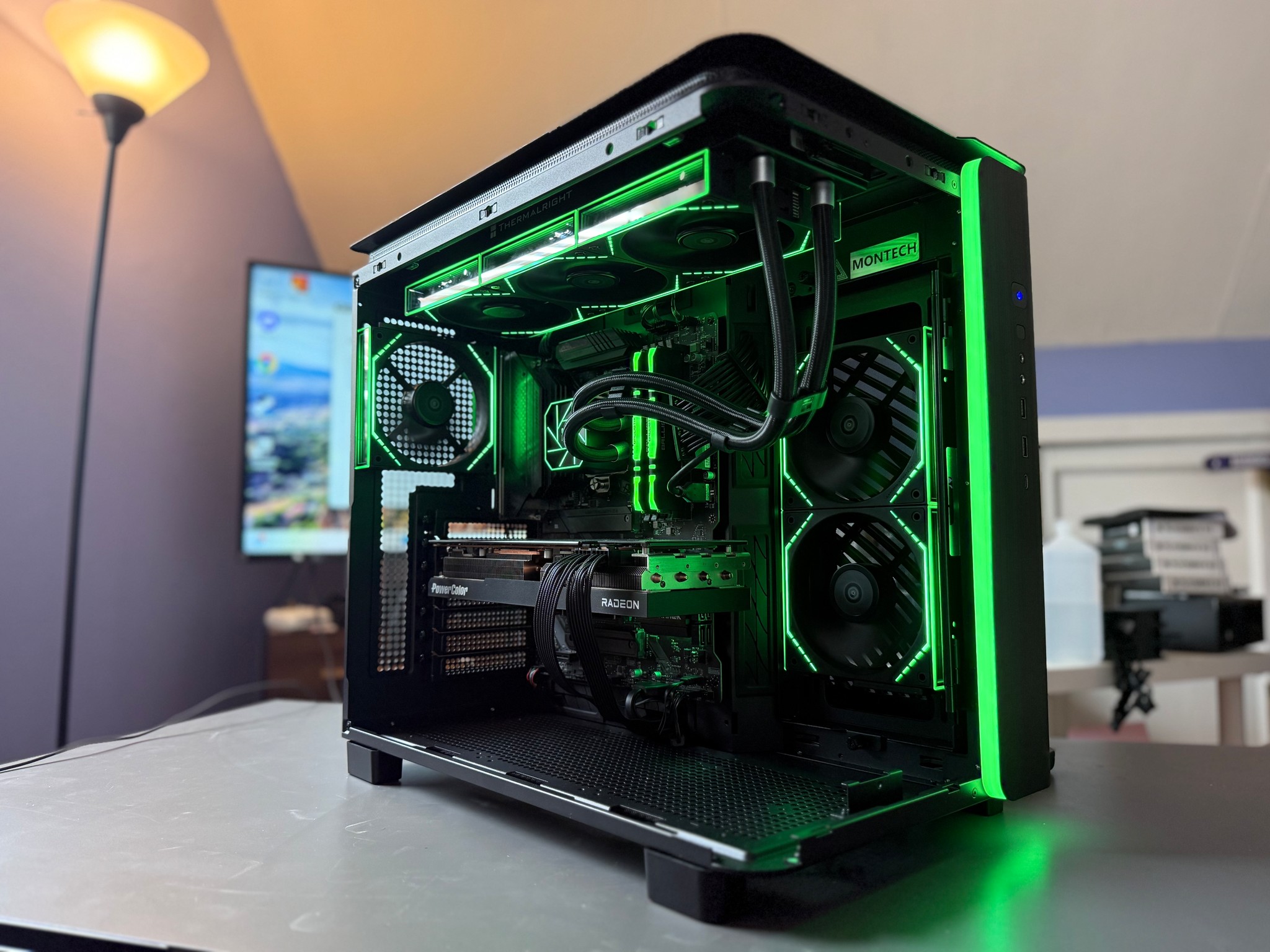 RGB 1440p Gaming PC – 7700 XT | Ryzen 7 5700X | 32GB DDR4 | 2TB NVMe