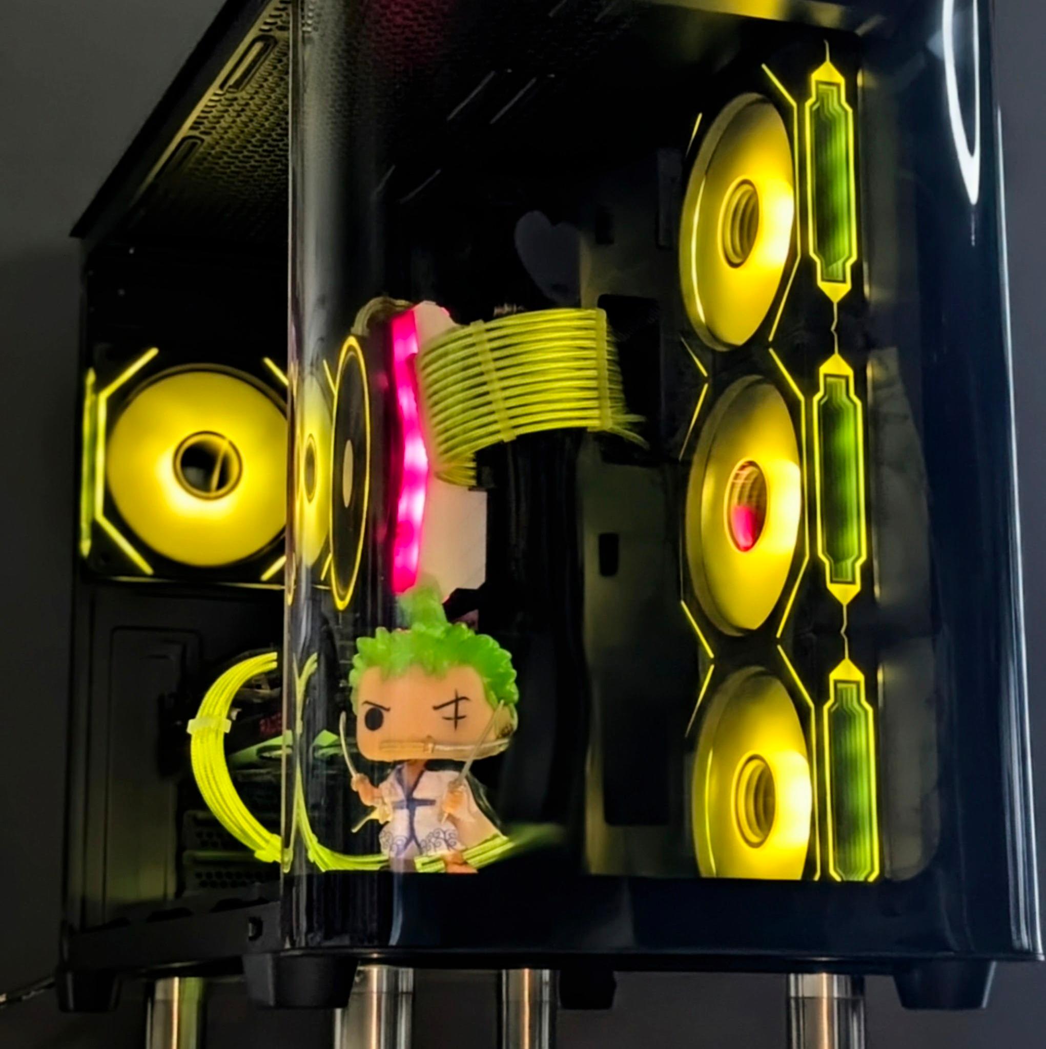 Roronoa Zoro "Headless" Gaming PC🖤RX 6700 10GB🖤Ryzen 5🖤16GB RAM🖤1TB SSD🖤 Wi-Fi 🖤 Windows 11