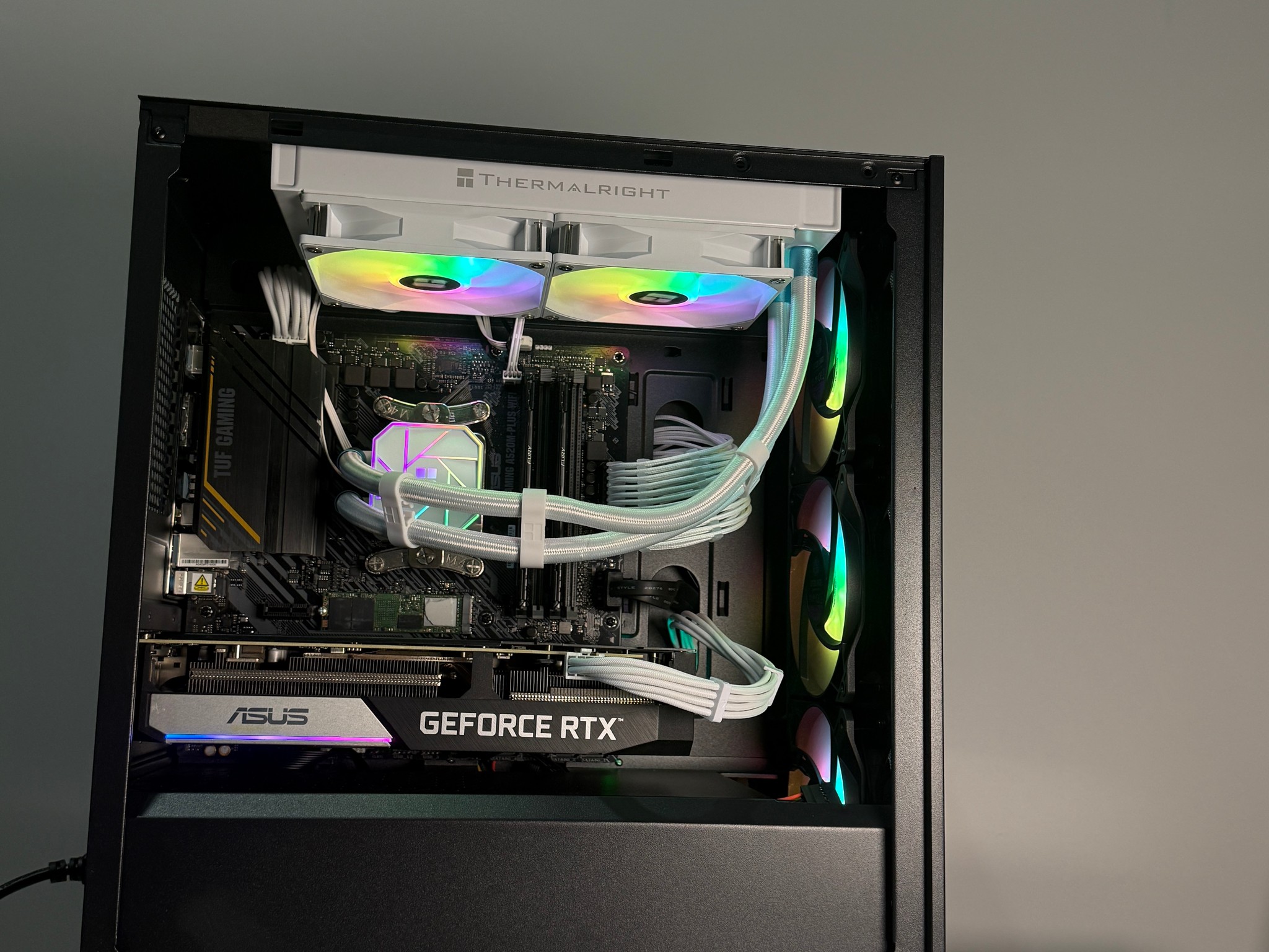 1440p High FPS White🔸RTX 3060ti🔸16gb Memory | 240mm Liquid Cooled AIO