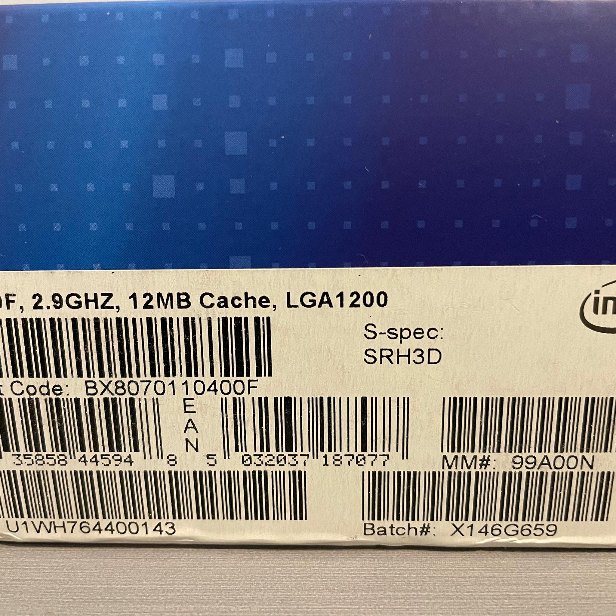 *USED* Intel Core i5-10400F 2.9 GHz 6-Core Processor