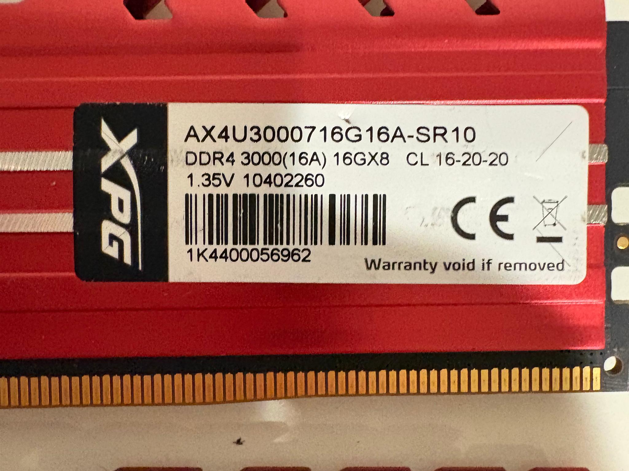 ADATA XPG GAMMIX D20 32GB DDR4-3200 (2x16GB) - Image 2