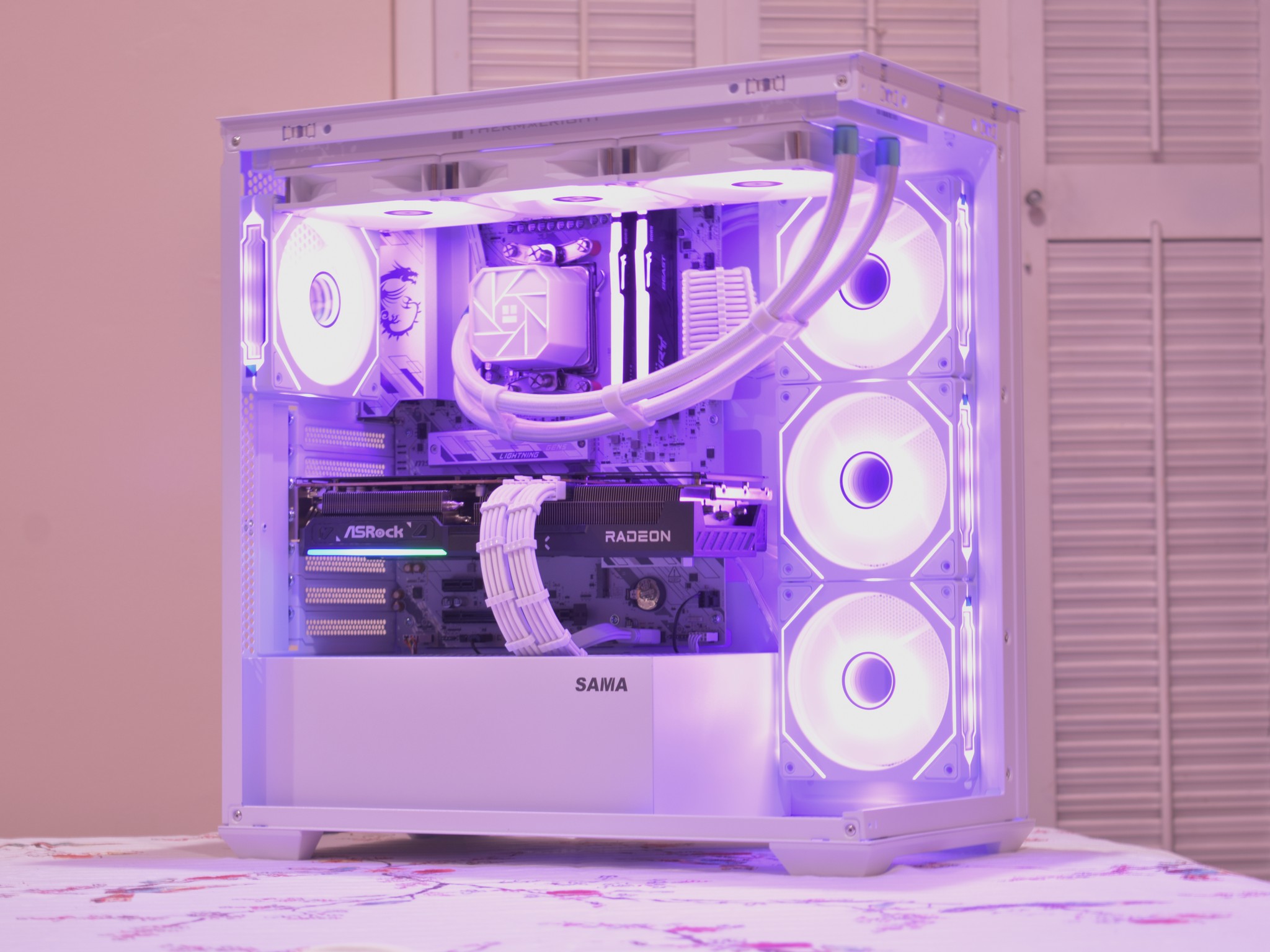 🚀Performance Gamer🚀 Ryzen 7 7800X3D | AMD RX 9070 16GB | 32GB DDR5 | 1TB nVME SSD | White RGB+Wifi