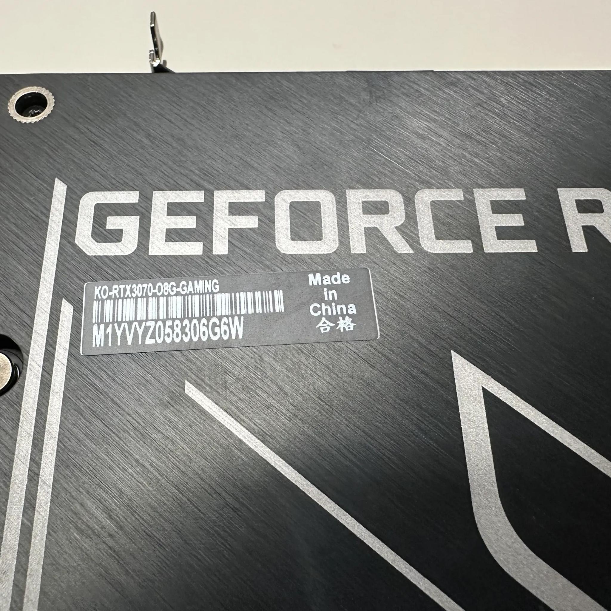 Asus RTX 3070 - ASUS KO RTX 3070 GAMING OC - Nvidia
