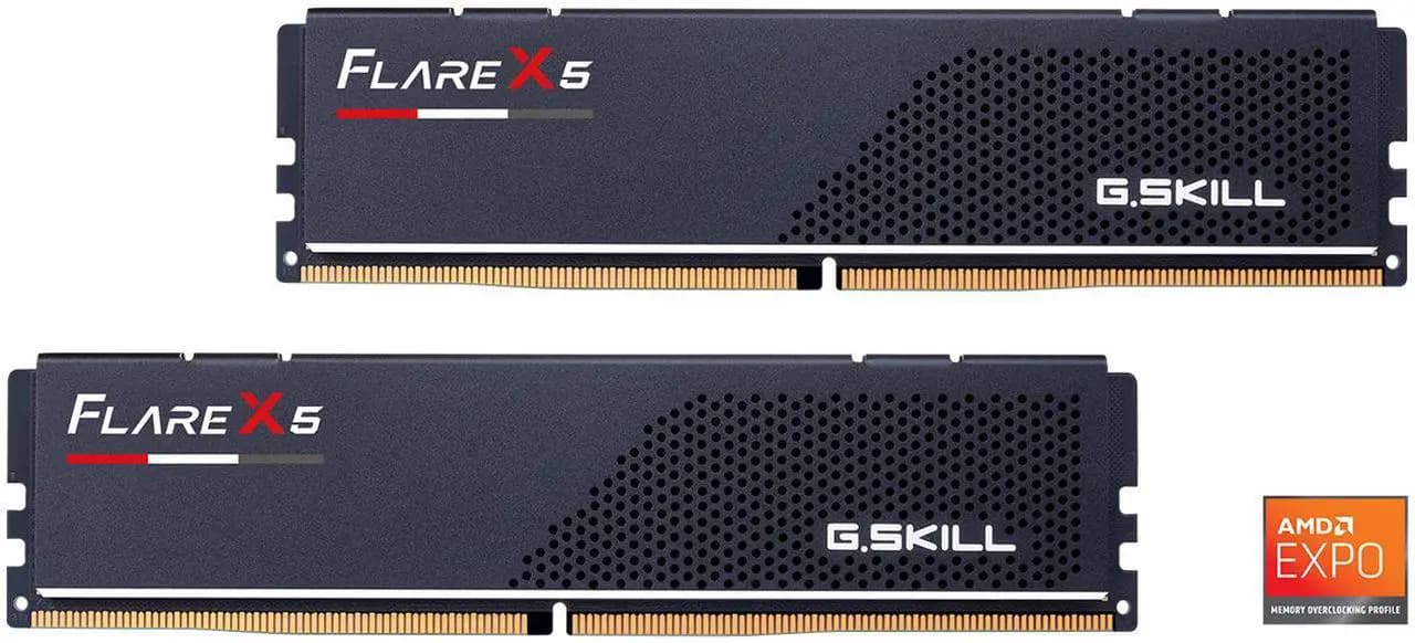 G.SKILL Flare X5 DDR5 6000 CL28 Desktop Memory - 64GB (4 x 16GB)