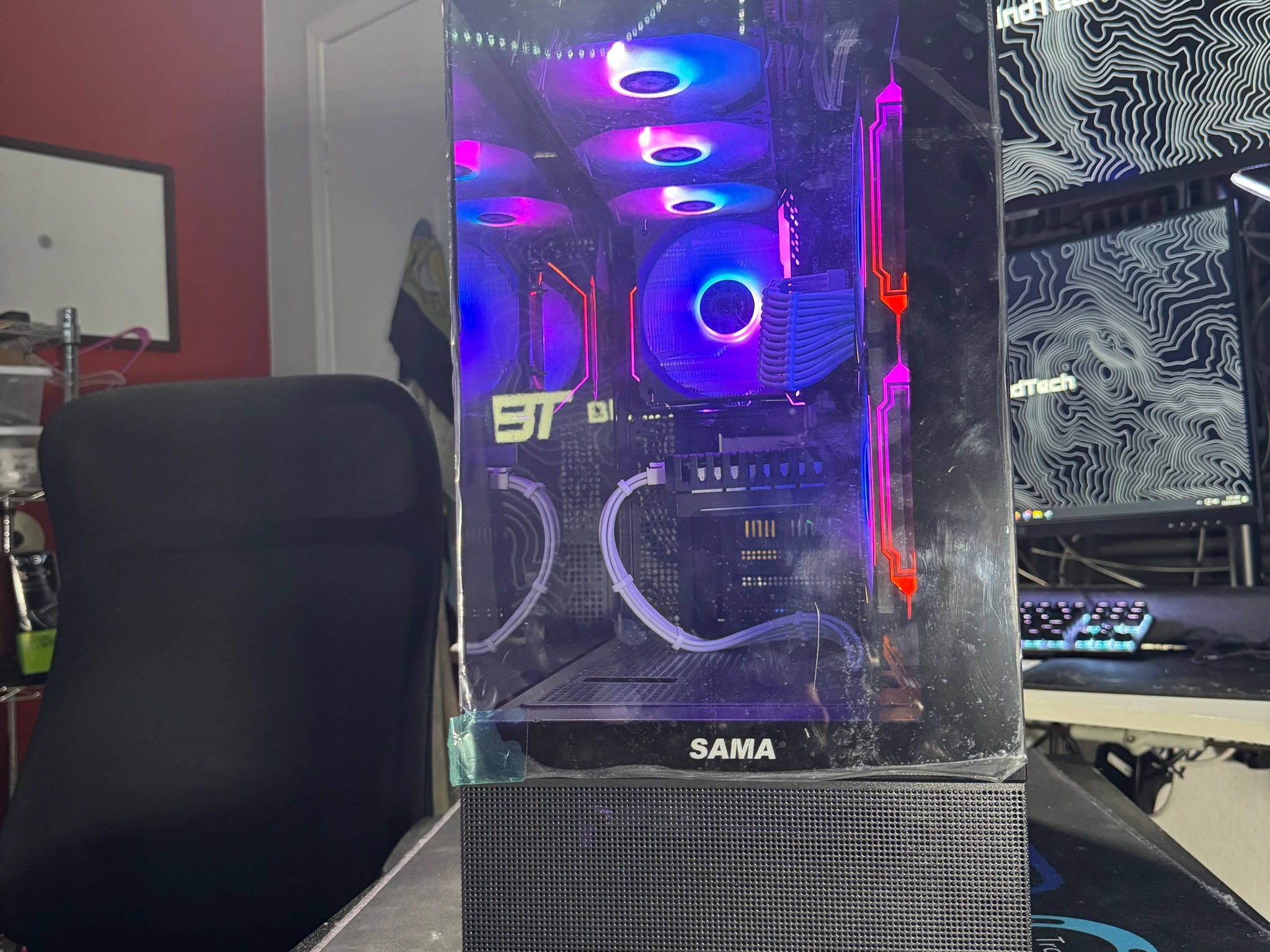 RGB FishTank Gaming PC | i7 7700 | GTX 1660 S | 16GB DDR4 | 1TB SSD