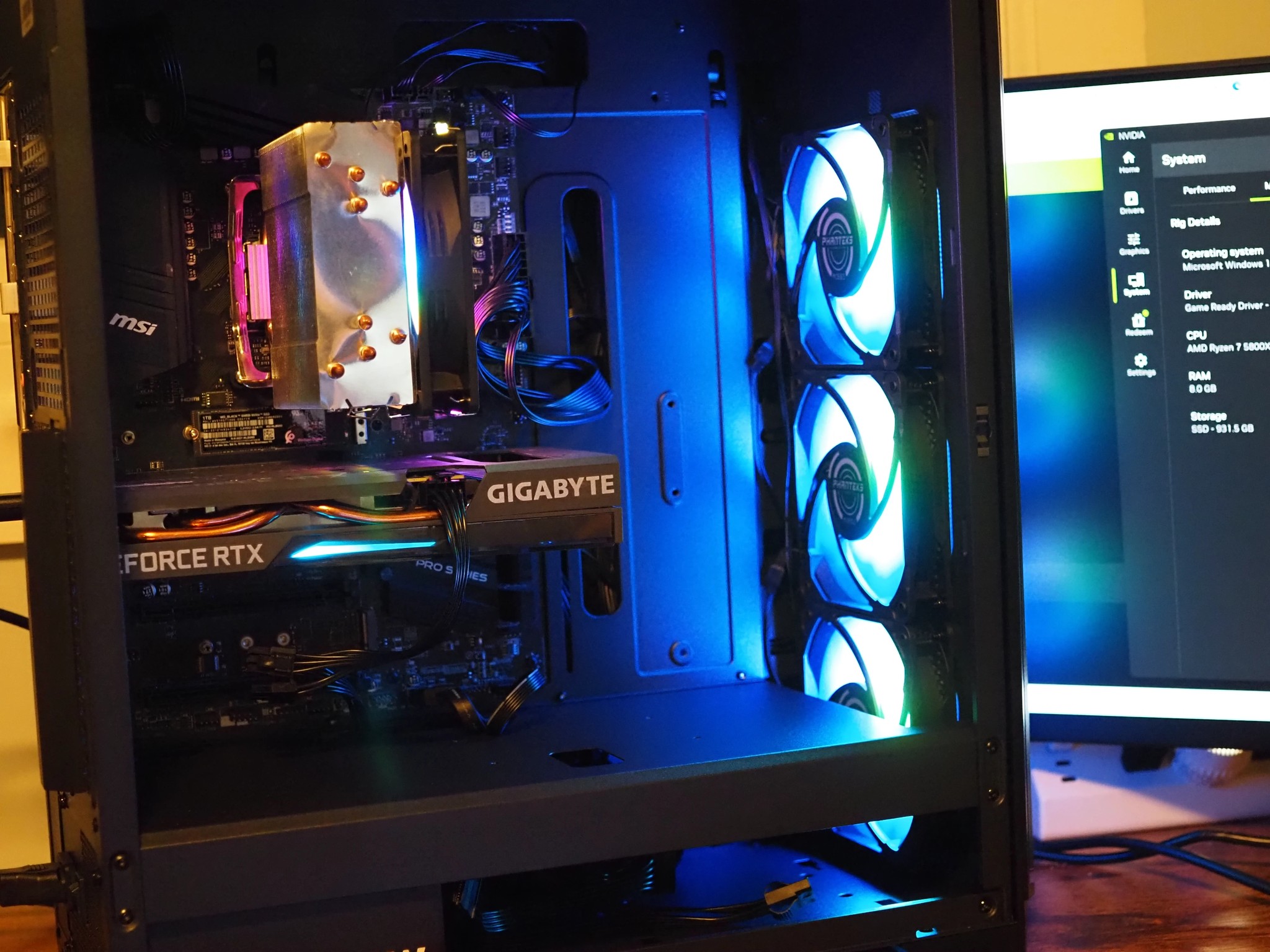 Ryzen 7 5800X • RTX 3060 12 GB • 16GB RAM • WD Black SN850 1TB • MSI B550 •• Win 11 Activated
