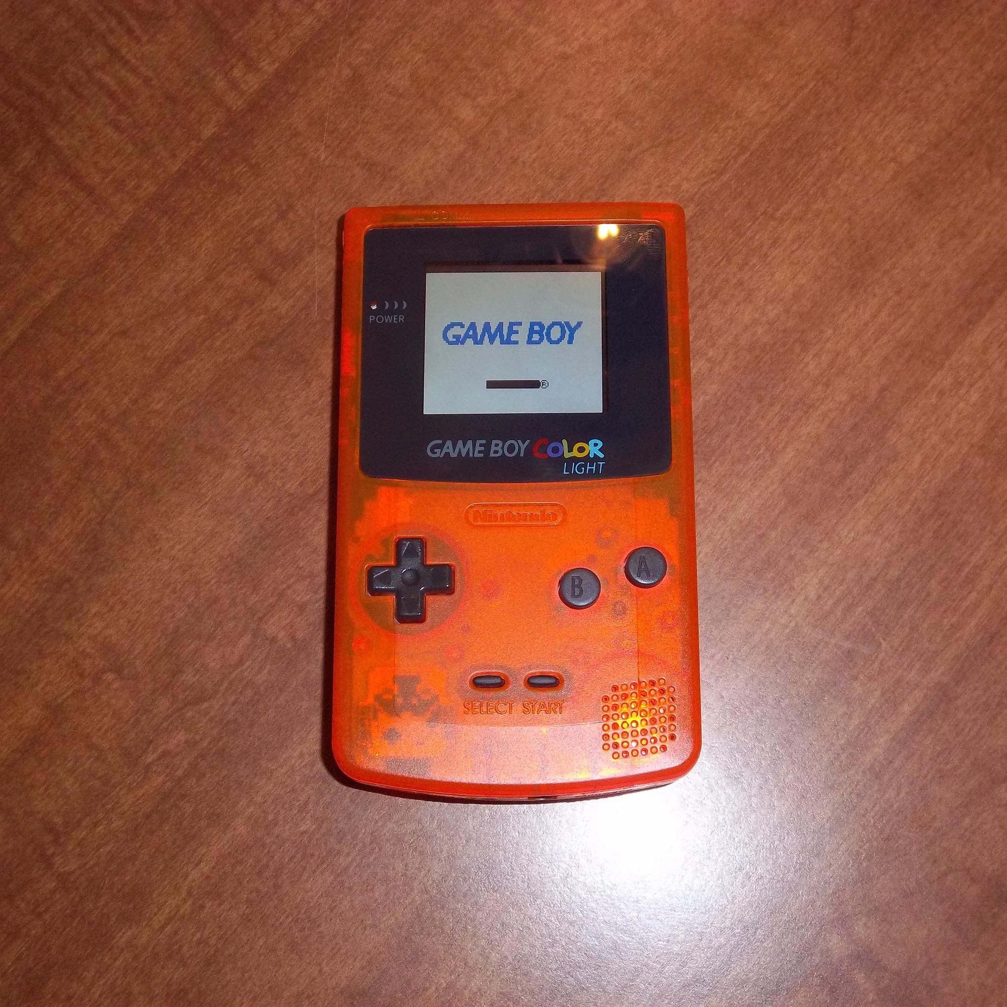 TFT backlit Game Boy Color