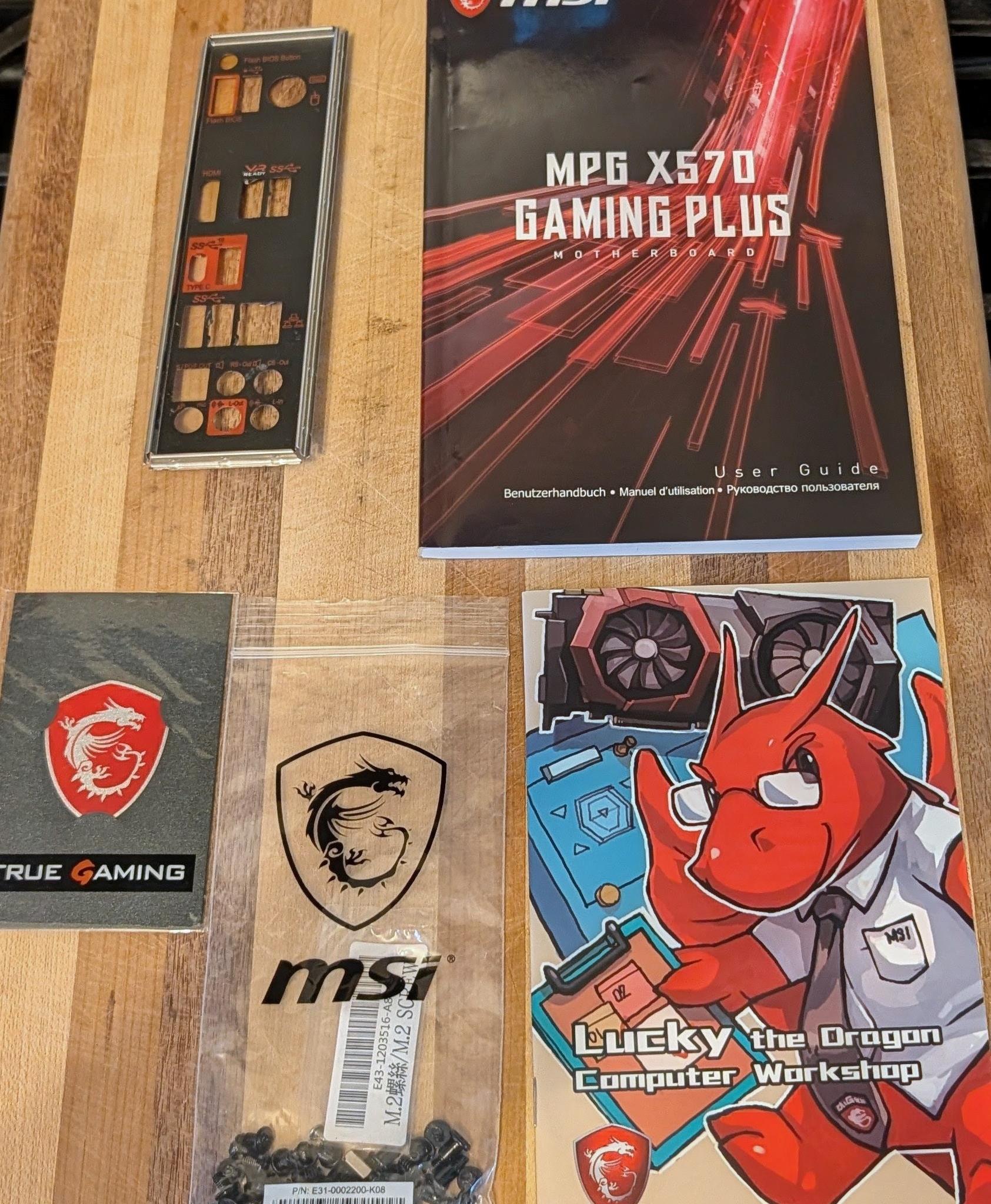 AM4 X570 MSI MPG Gaming Plus Full ATX
