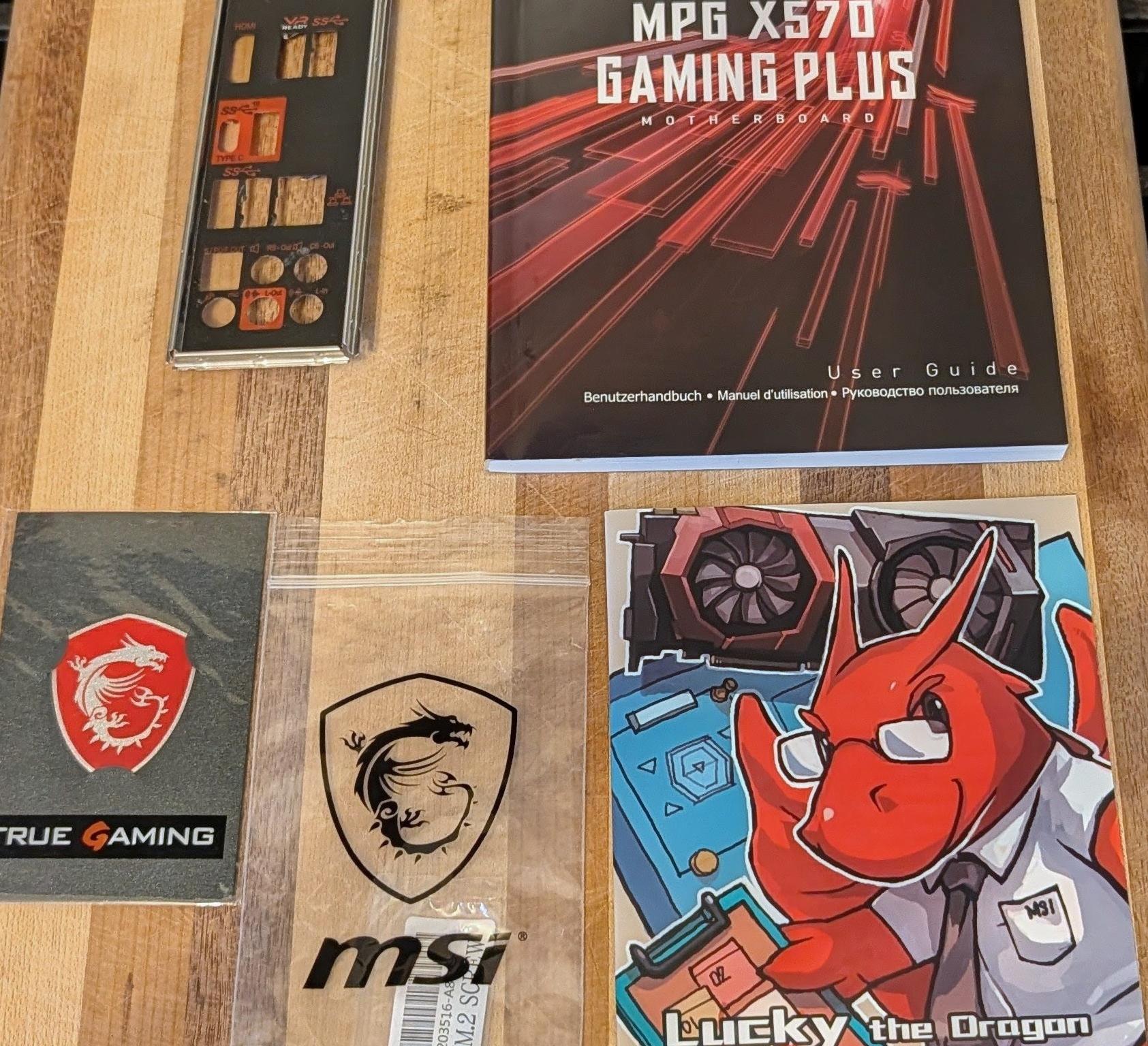 AM4 X570 MSI MPG Gaming Plus Full ATX
