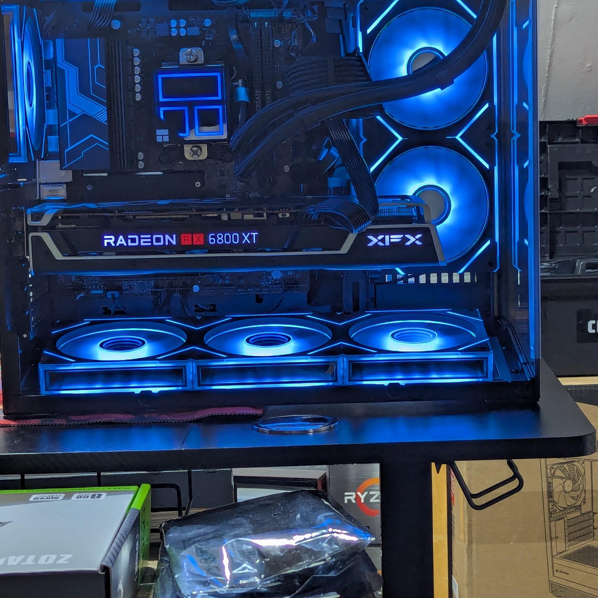 GAMING PC|AMD RYZEN 7 9700X|AMD RADEON RX 6800XT 16GB|32GB DDR5 6000|1TB NVME SSD|WINDOWS 11 PRO