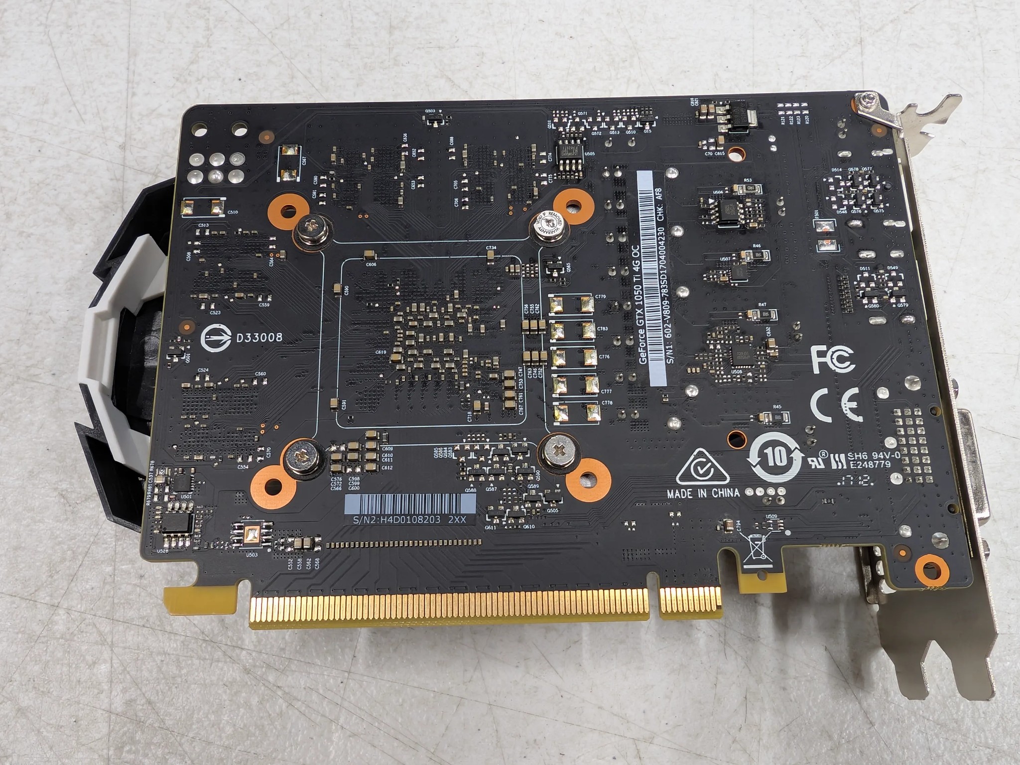 MSI GeForce GTX 1050 Ti
